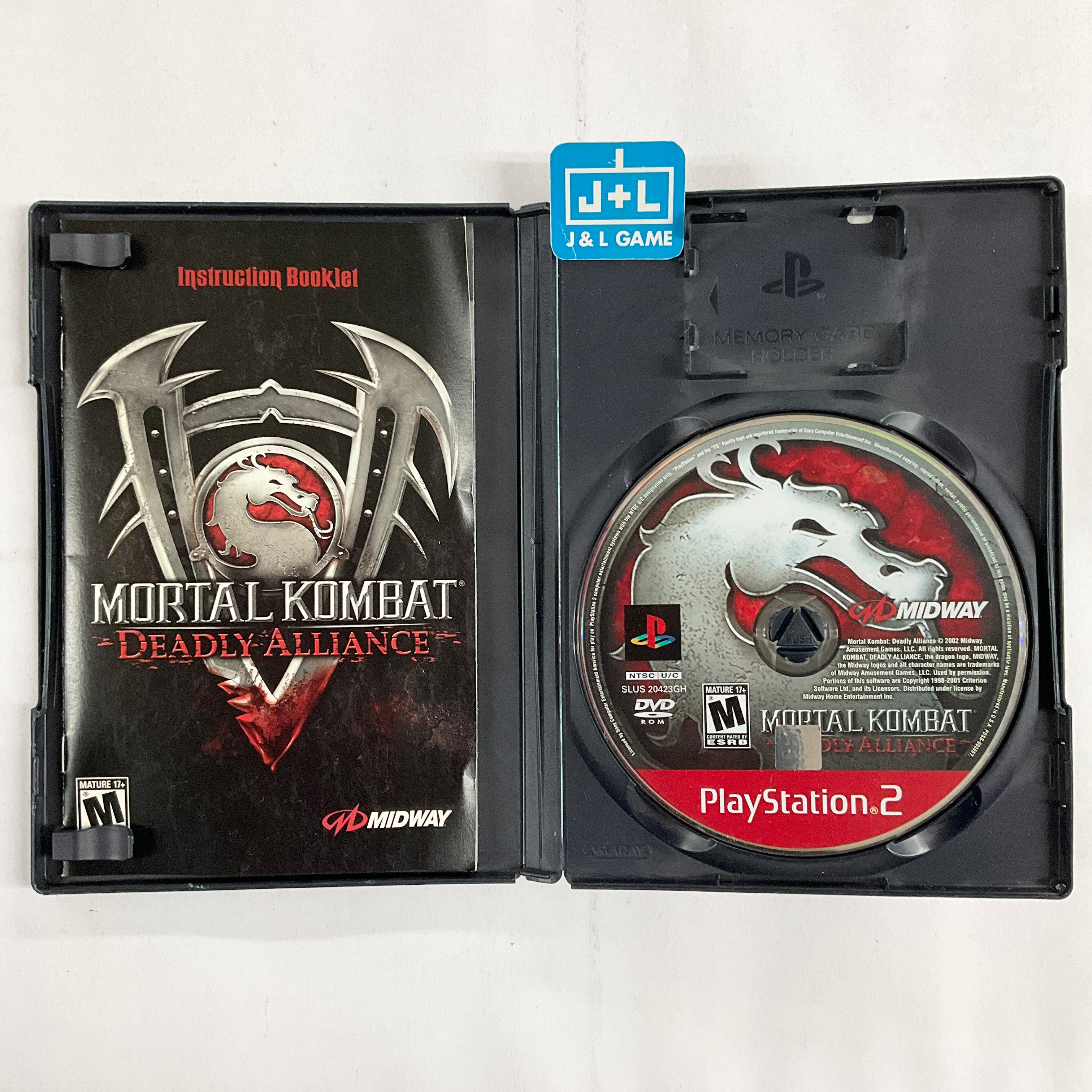 Mortal Kombat: Deadly Alliance (Greatest Hits) - (PS2) PlayStation 2 [Pre-Owned] Video Games Midway   