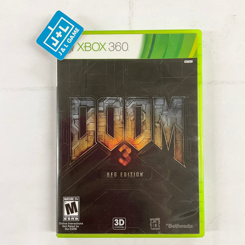 Doom 3 BFG Edition - Xbox 360 [Pre-Owned] Video Games Bethesda   