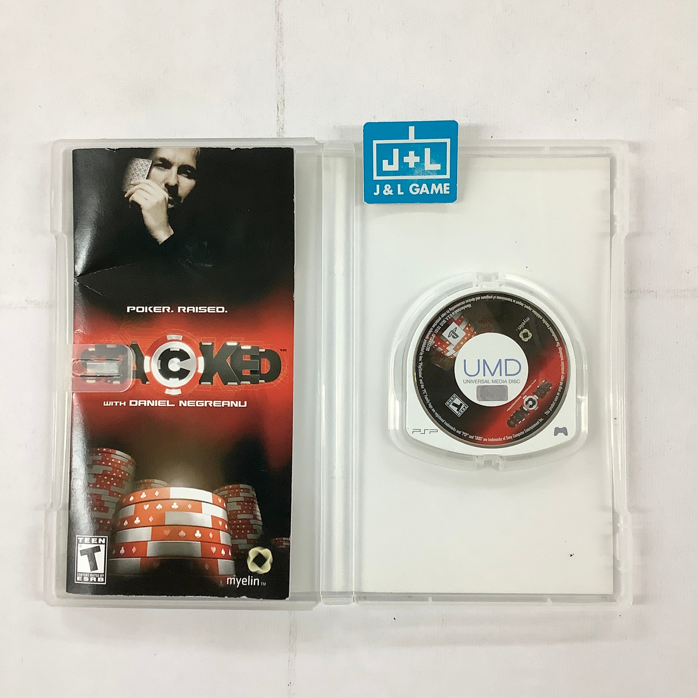Stacked with Daniel Negreanu - Sony PSP [Pre-Owned] Video Games Myelin Media   