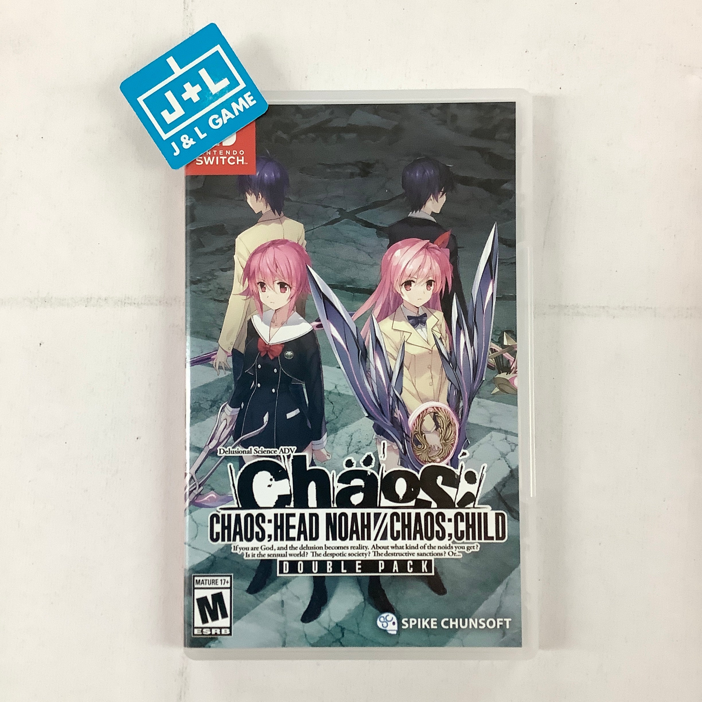 Chaos;Head Noah / Chaos;Child Double Pack (SteelBook Launch Edition) - (NSW) Nintendo Switch [UNBOXING] Video Games Spike Chunsoft   