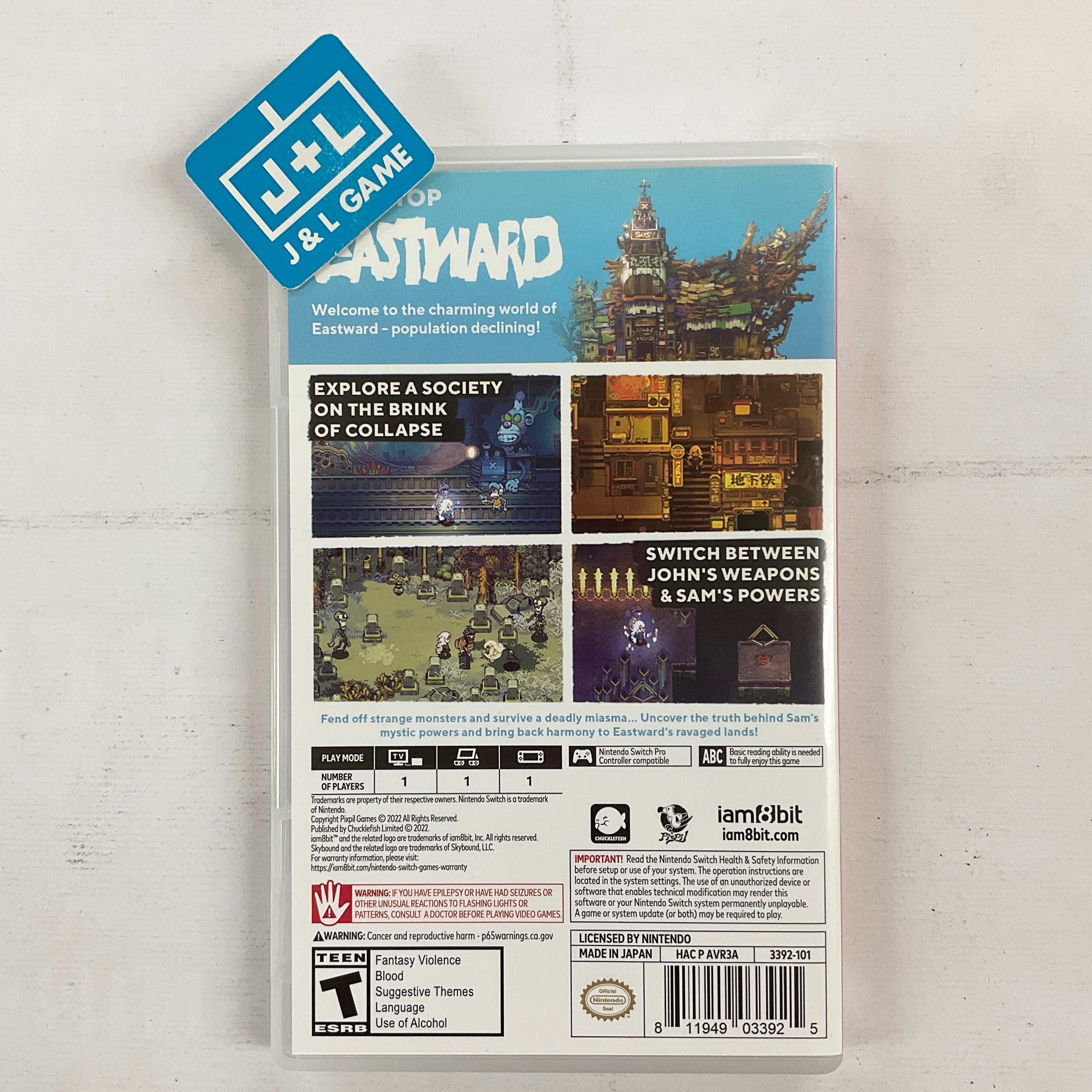 Eastward - (NSW) Nintendo Switch [UNBOXING] Video Games iam8bit   