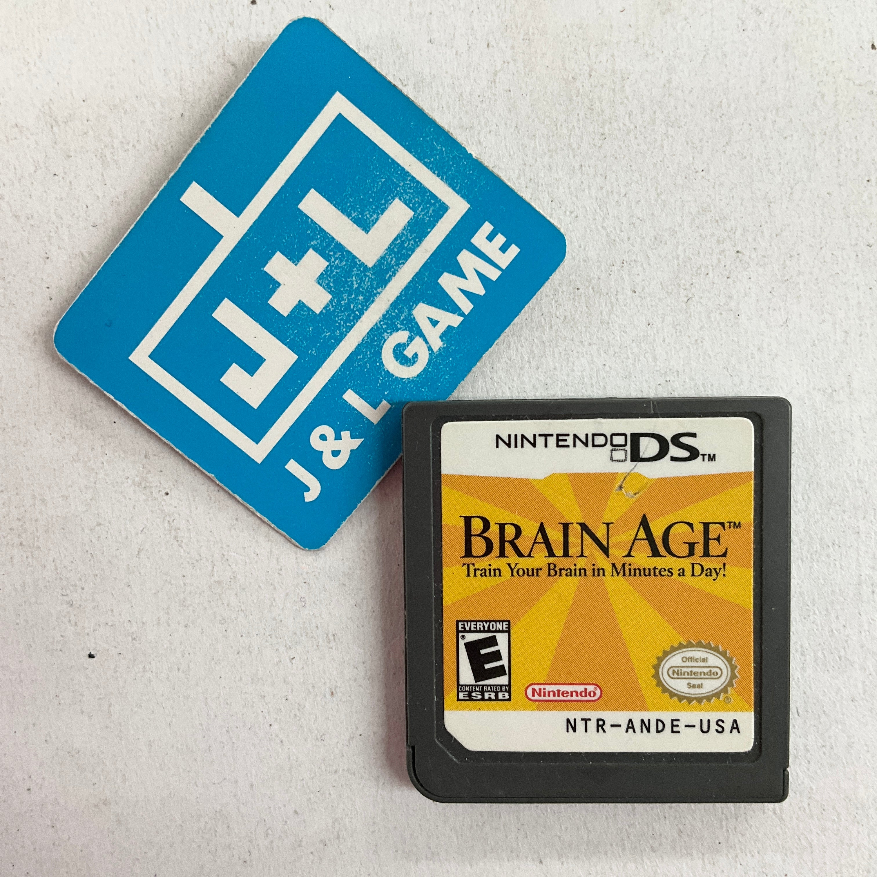Brain Age: Train Your Brain in Minutes a Day! - (NDS) Nintendo DS [Pre-Owned] Video Games Nintendo   