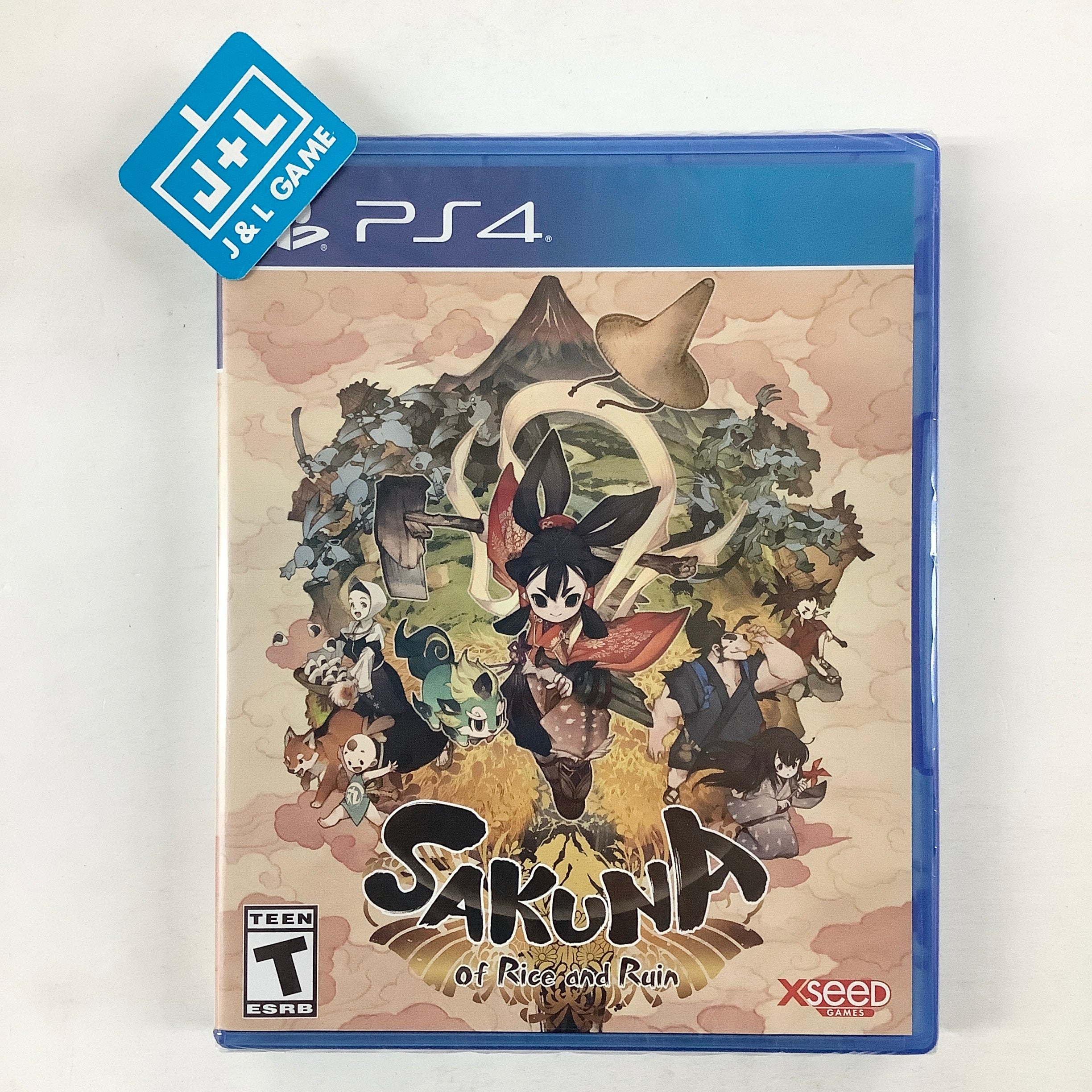 Sakuna: of Rice and Ruin - (PS4) PlayStation 4 Video Games Xseed   