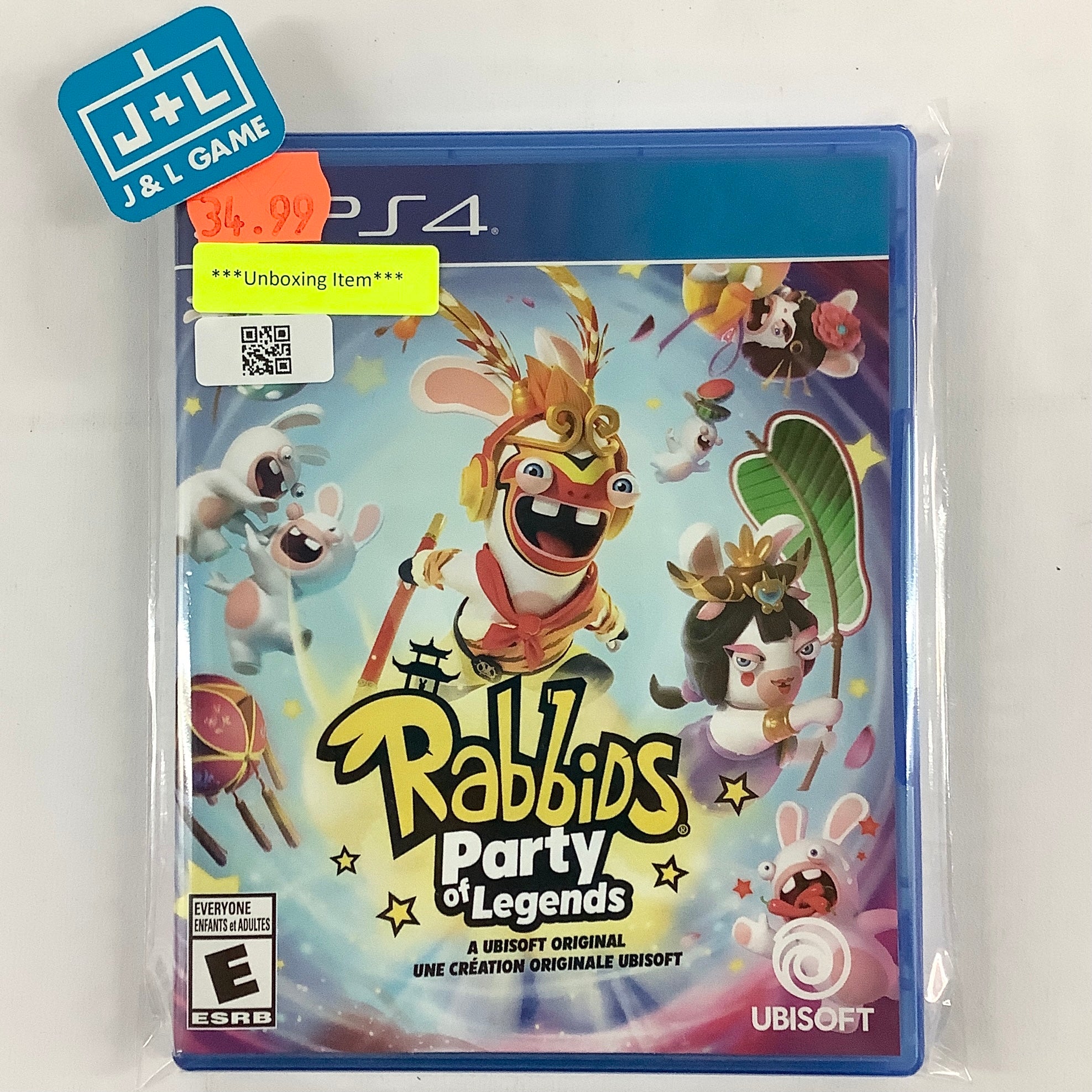 Rabbids: Party of Legends - (PS4) PlayStation 4 [UNBOXING] Video Games Ubisoft   