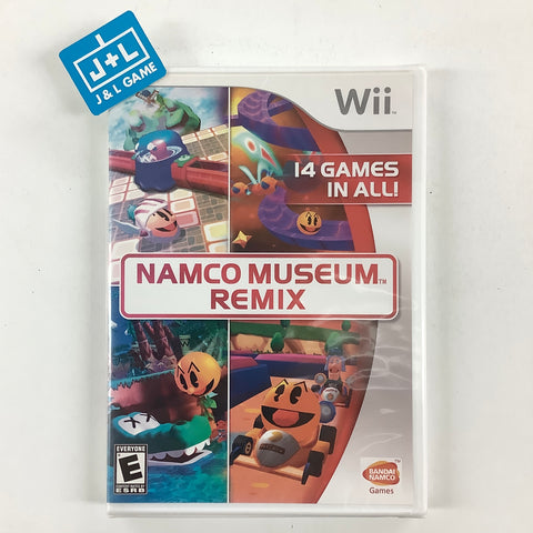 Namco Museum Remix - Nintendo Wii Video Games Namco Bandai Games   