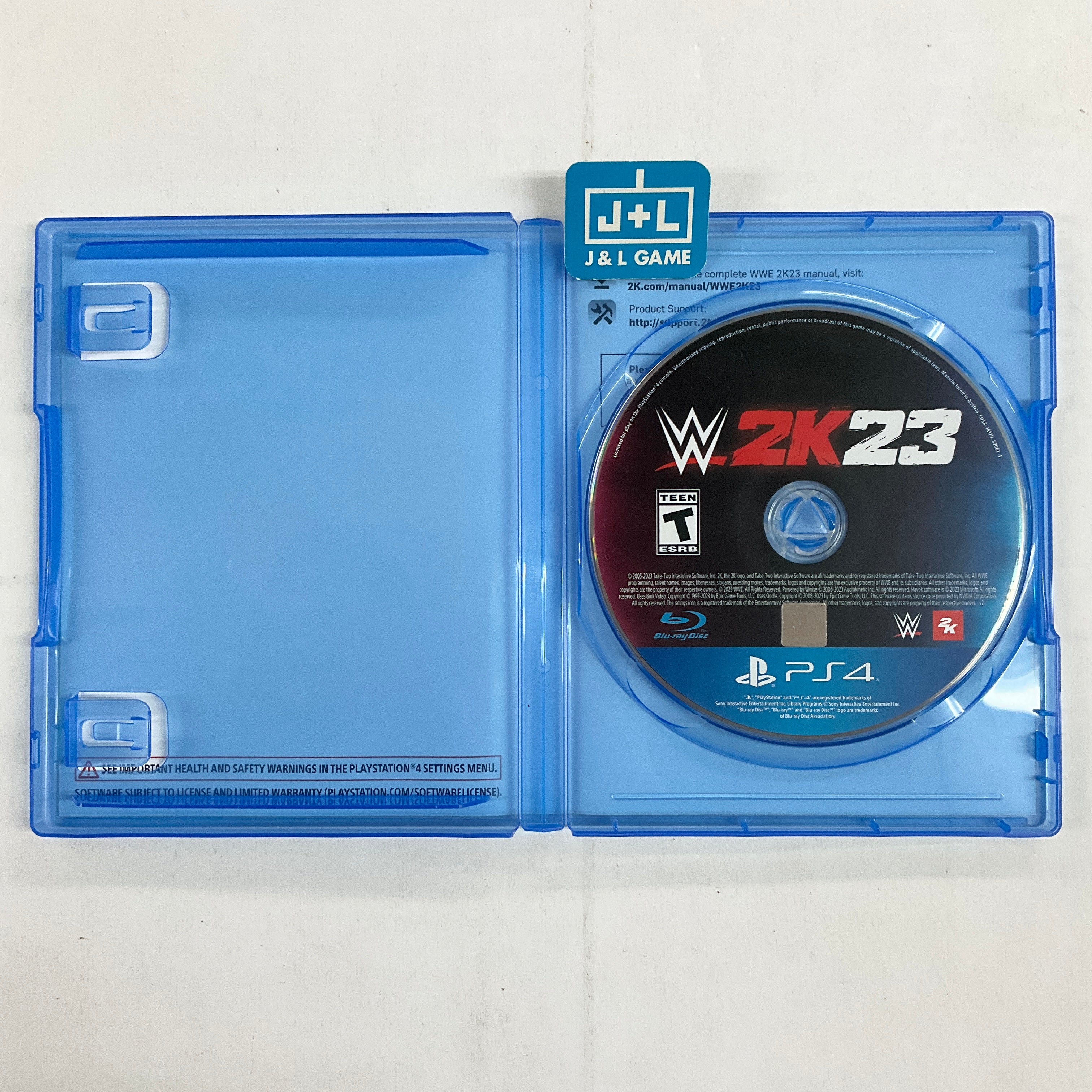 WWE 2K23 (Deluxe Edition) - (PS4) PlayStation 4 [Pre-Owned] Video Games 2K