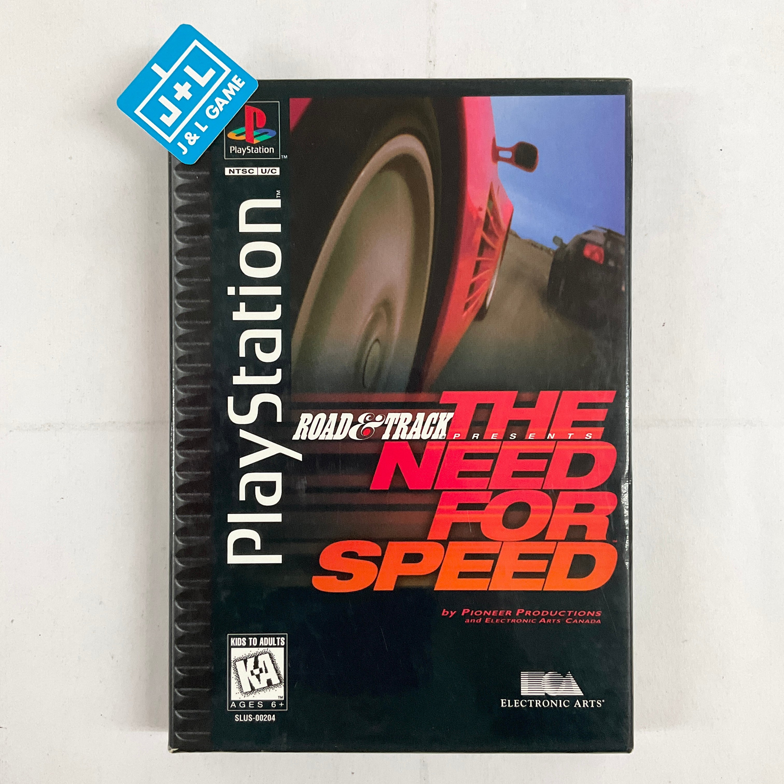 Road and Track Presents: The Need For Speed (Long Box) - (PS1) PlayStation 1 [Pre-Owned] Video Games Electronic Arts   