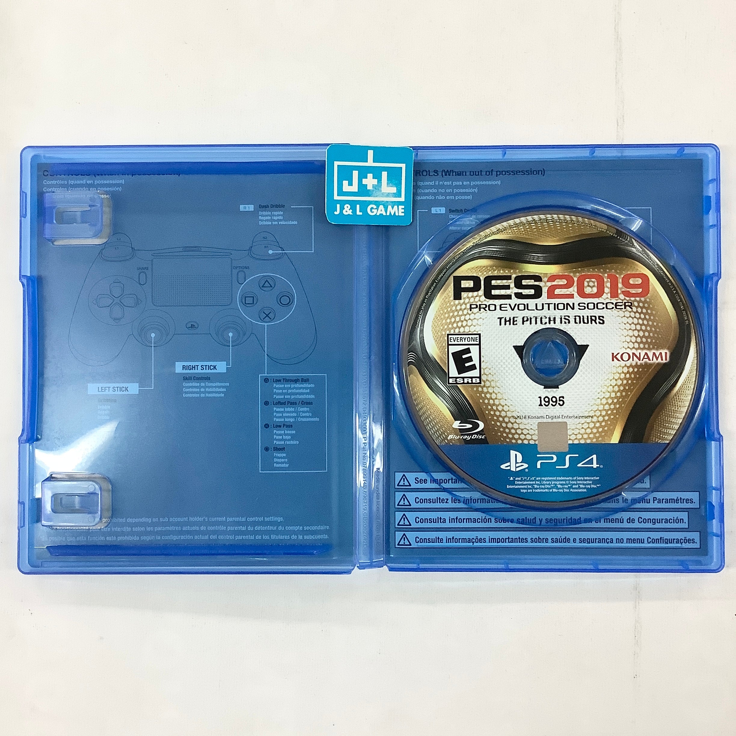 Pro Evolution Soccer 2019 - (PS4) PlayStation 4 [Pre-Owned] Video Games Konami   
