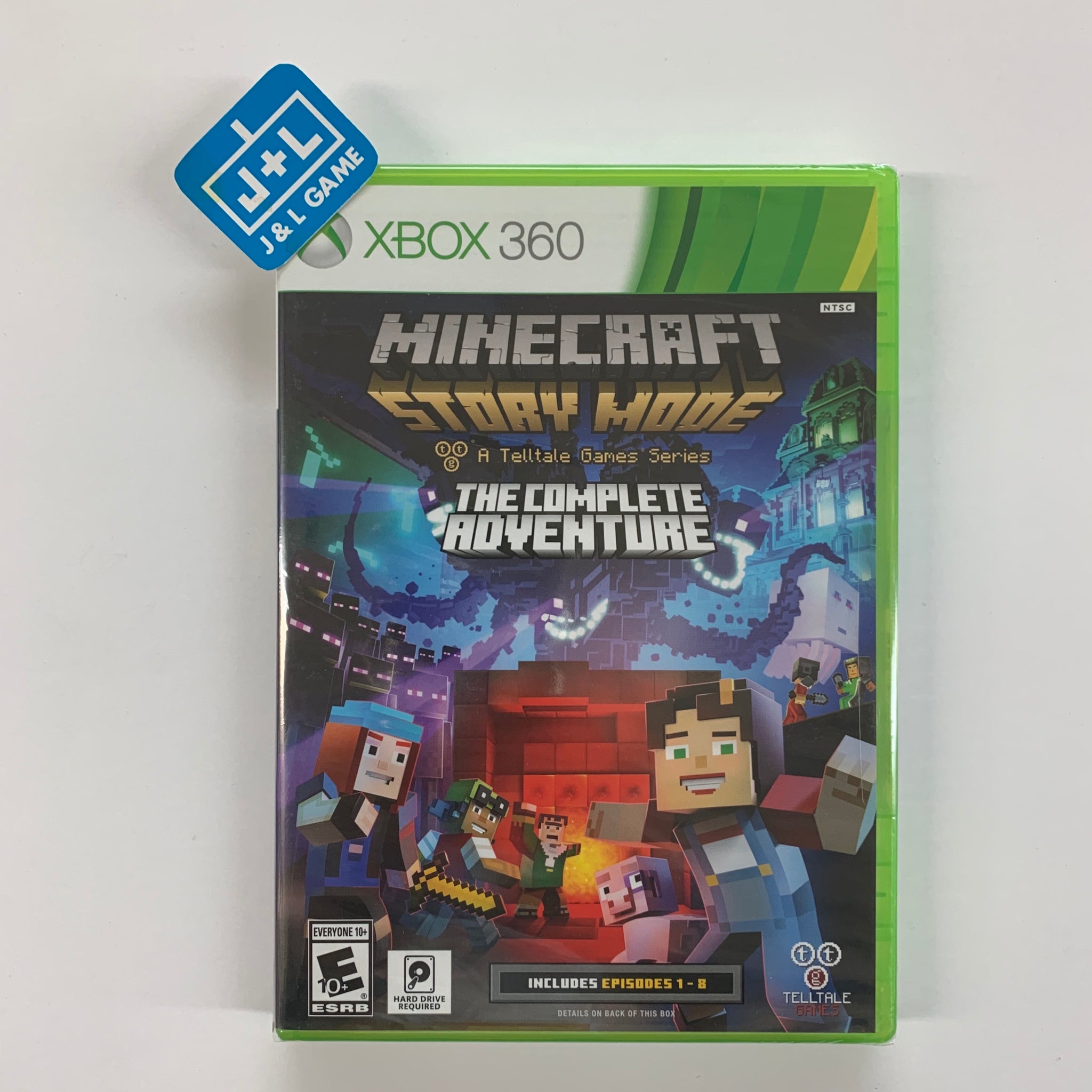 Minecraft: Story Mode - A Telltale Games Series - The Complete Adventure - Xbox 360 Video Games Telltale Games   
