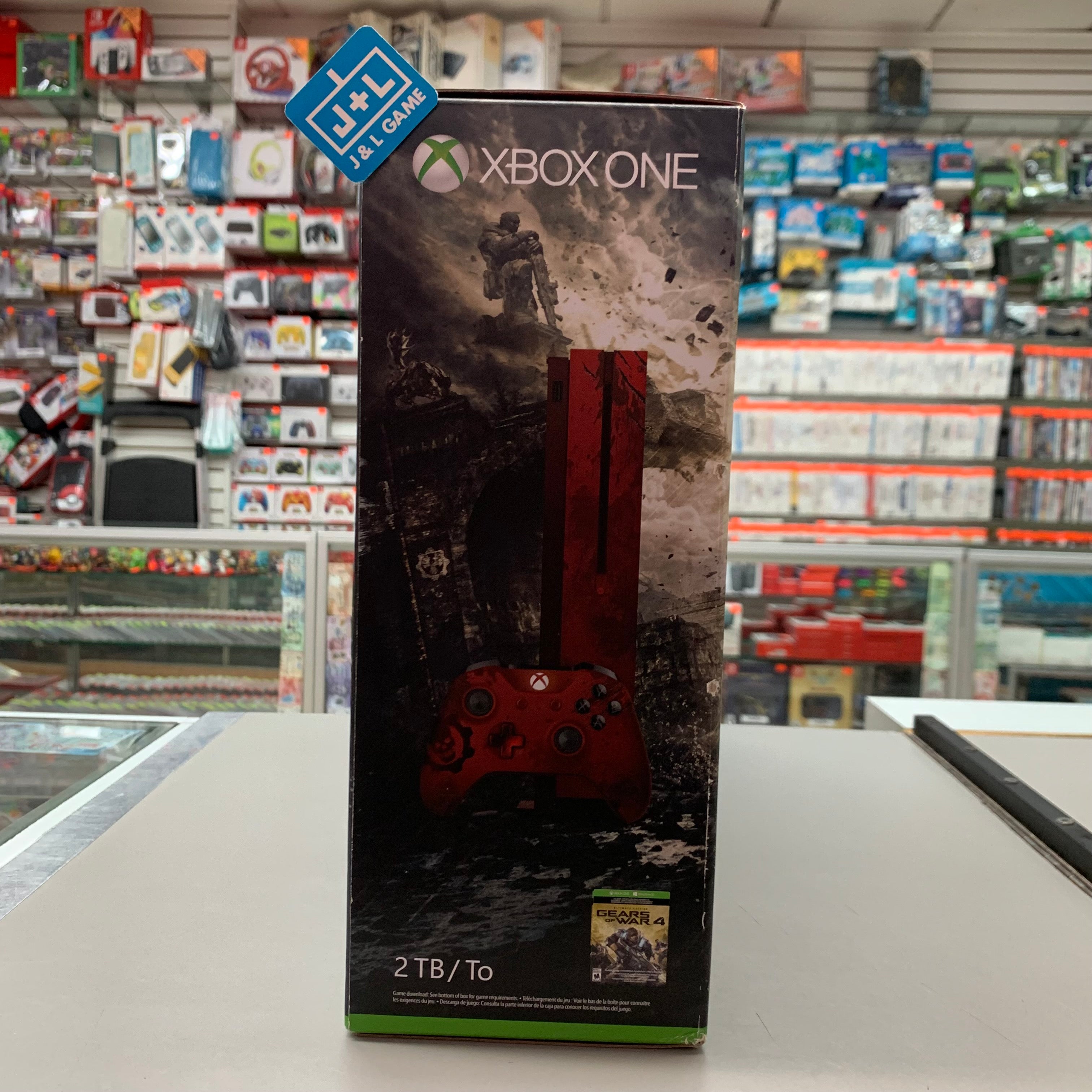Microsoft Xbox One S Console (2 TB Gears of War 4 Limited Edition) - (XB1) Xbox One Consoles Microsoft   