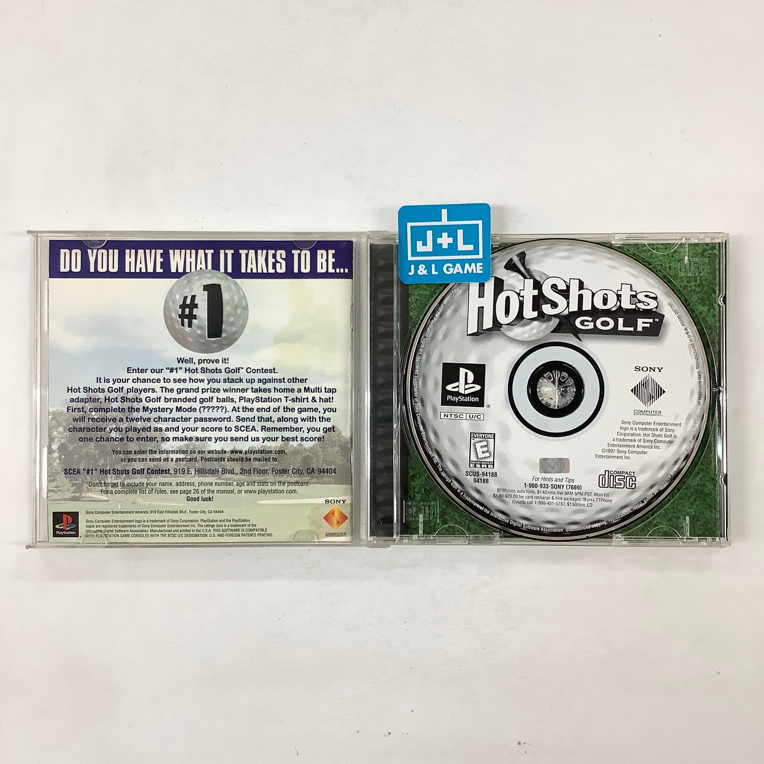 Hot Shots Golf - (PS1) PlayStation 1 [Pre-Owned] Video Games SCEA   