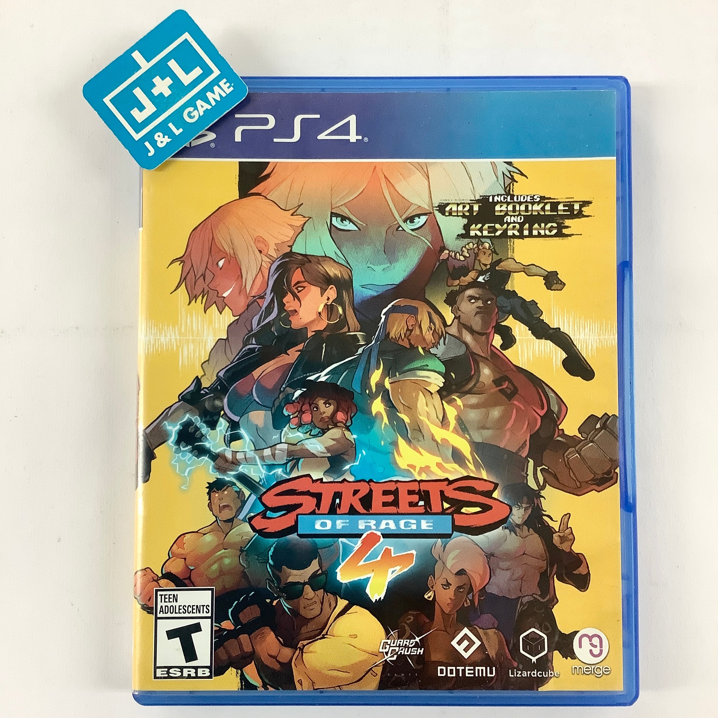 Streets of Rage 4 - (PS4) PlayStation 4 [Pre-Owned] Video Games Merge Games   