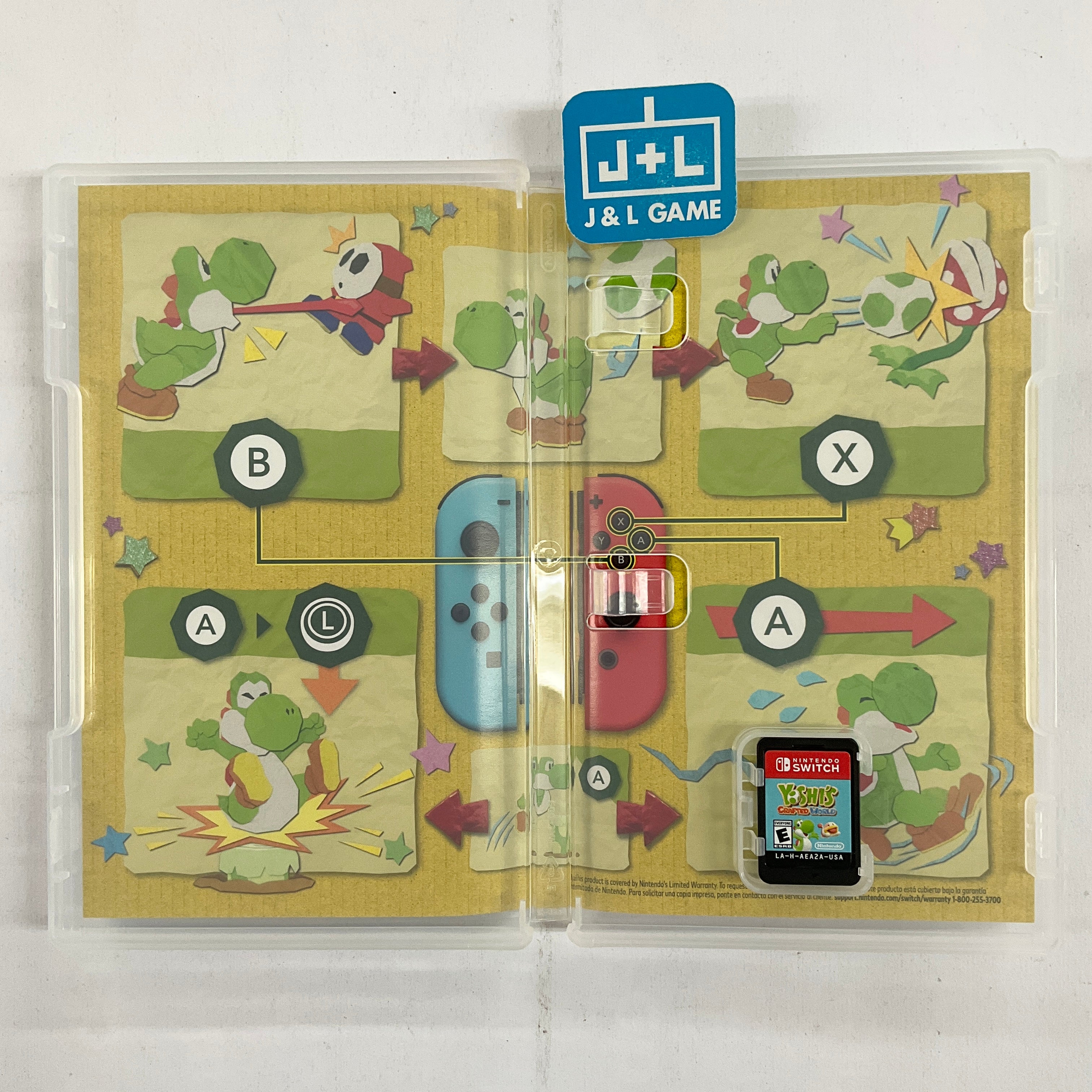 Yoshi's Crafted World - (NSW) Nintendo Switch [Pre-Owned] Video Games Nintendo   