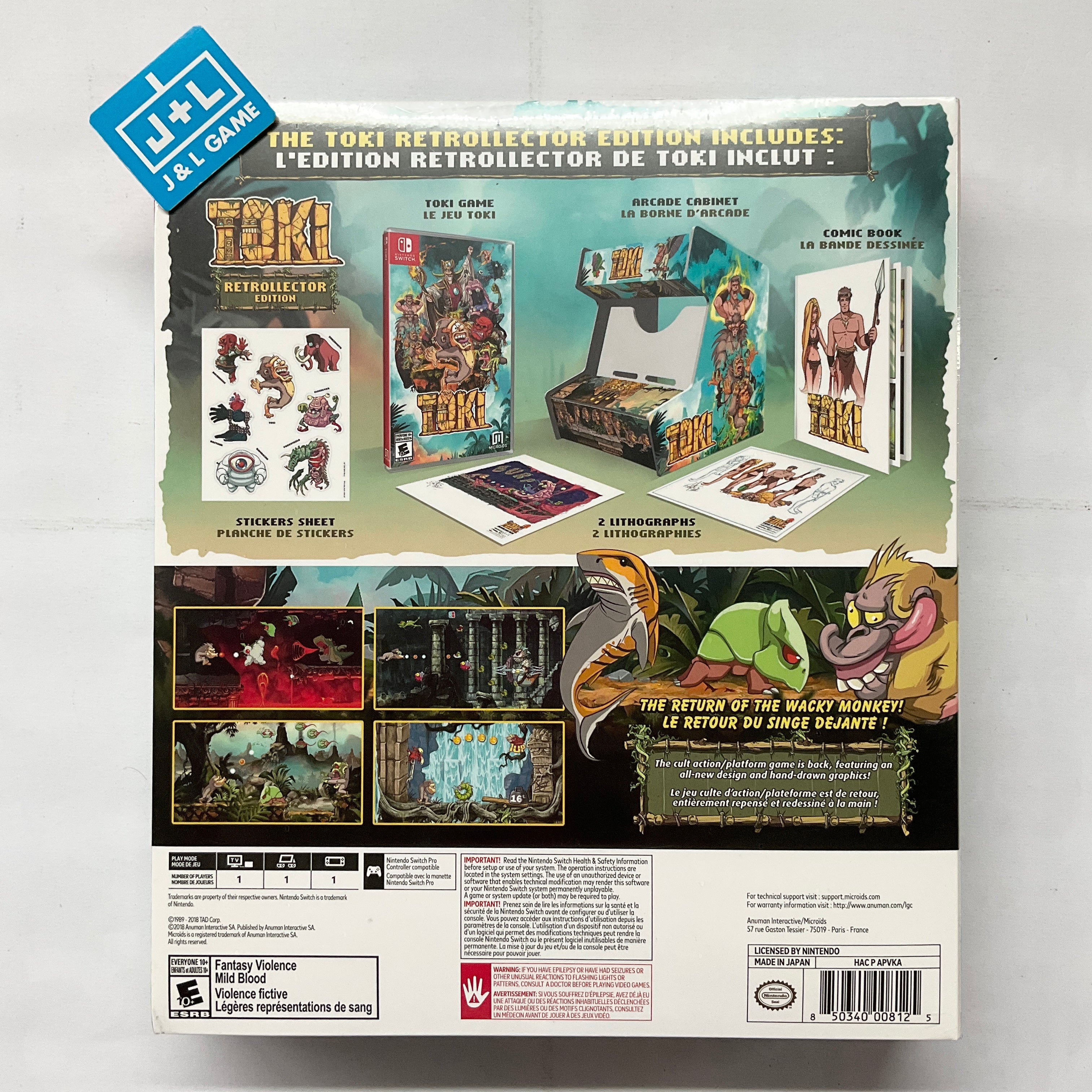 Toki Retrollector Edition - (NSW) Nintendo Switch Video Games Maximum Games   