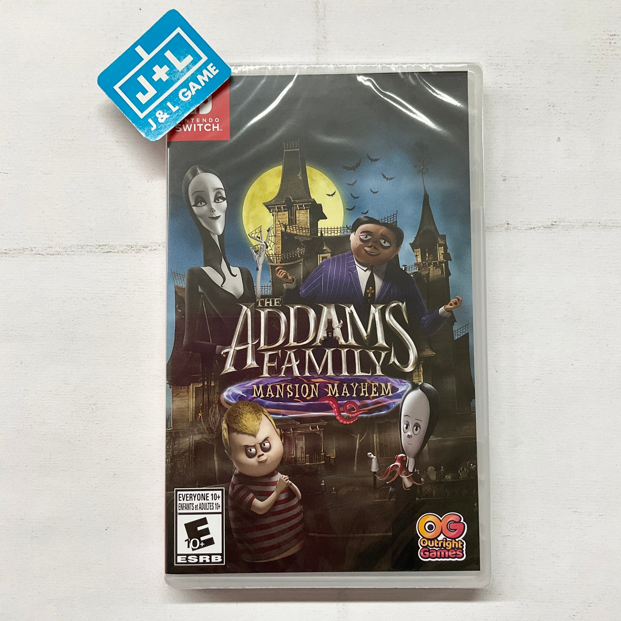 The Addams Family: Mansion Mayhem - (NSW) Nintendo Switch Video Games Outright Games   