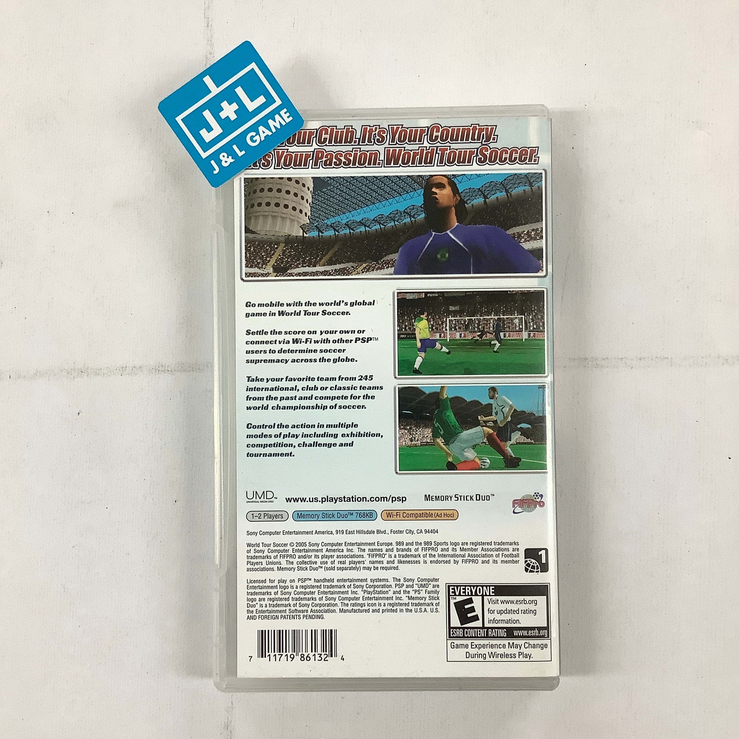 World Tour Soccer - Sony PSP [Pre-Owned] Video Games SCEA   
