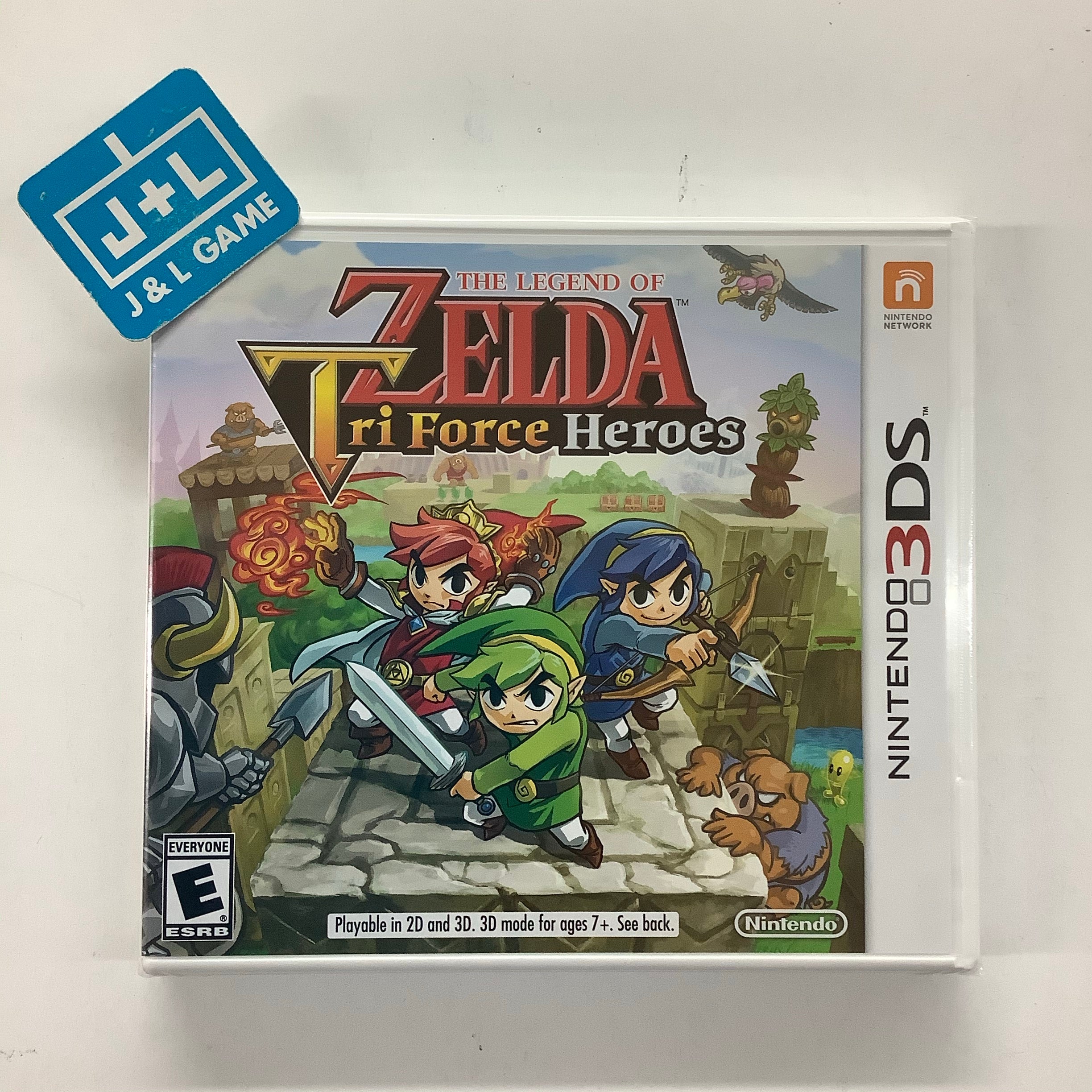 The Legend of Zelda: Tri Force Heroes - Nintendo 3DS Video Games Nintendo   