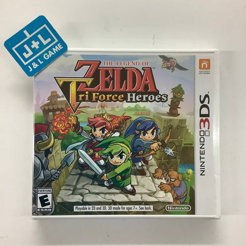 The Legend of Zelda: Tri Force Heroes - Nintendo 3DS Video Games Nintendo   