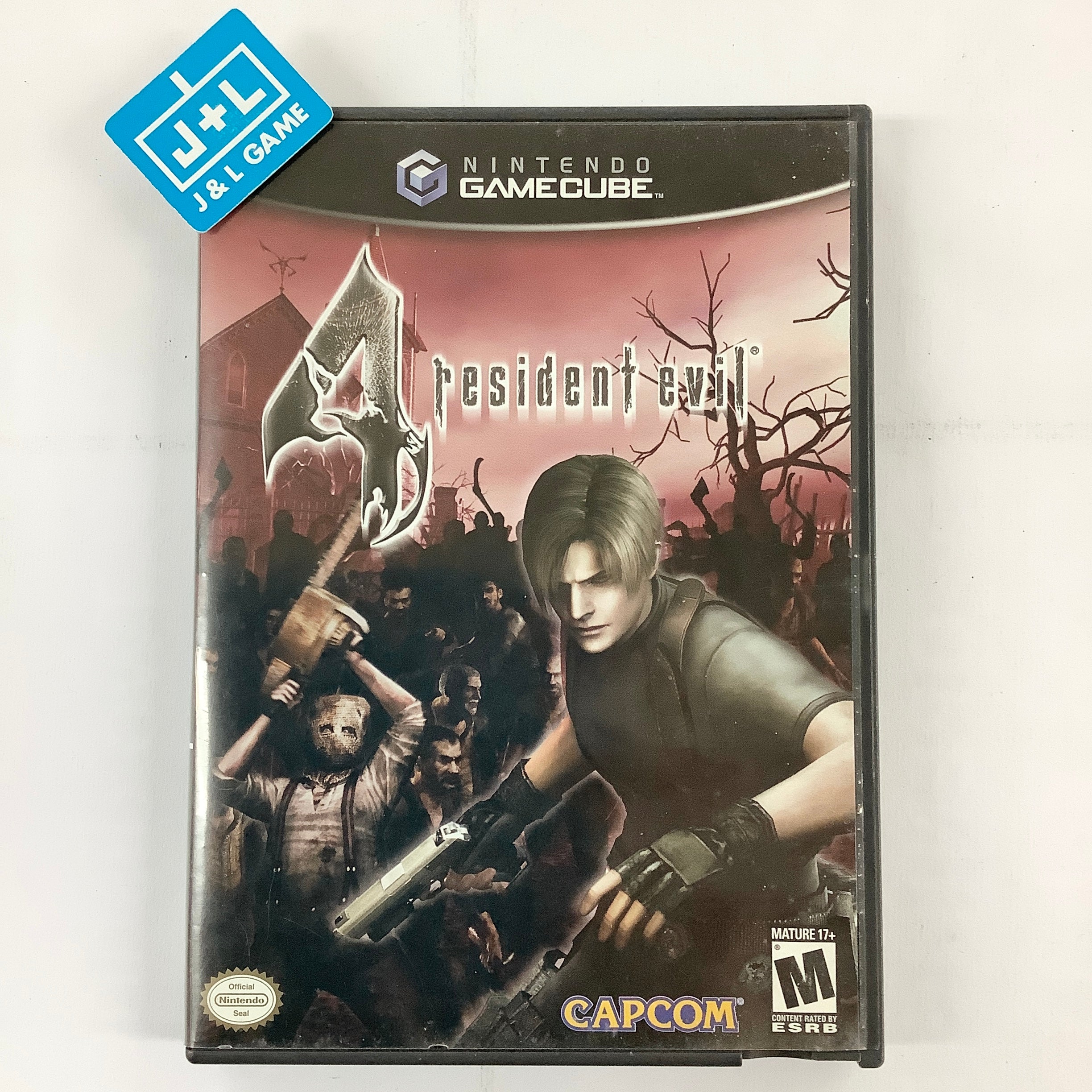 Resident Evil 4 - (GC) GameCube [Pre-Owned] Video Games Capcom   