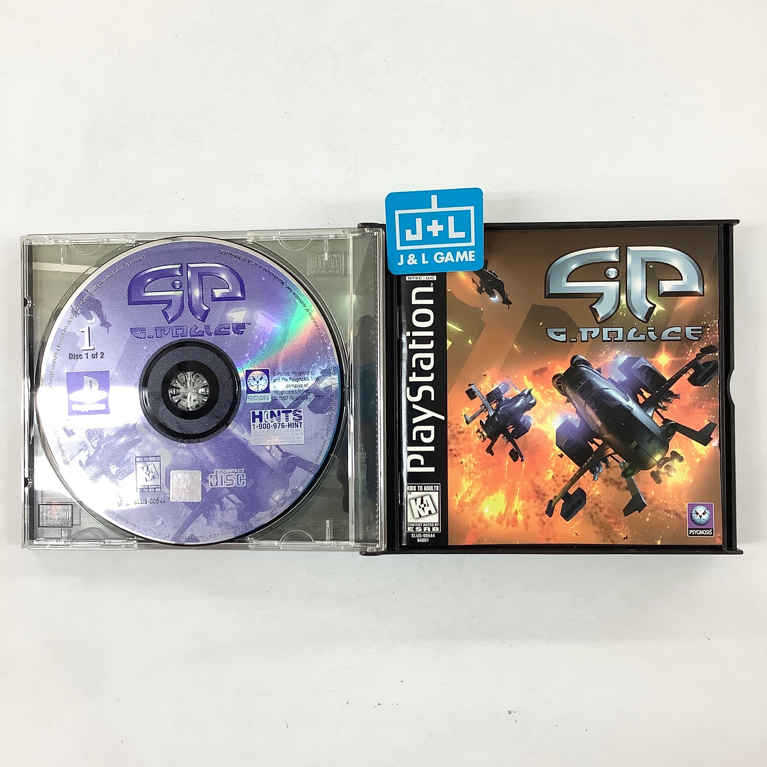 G-Police - (PS1) PlayStation 1 [Pre-Owned] Video Games Psygnosis   