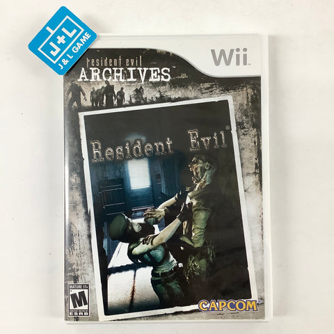 Resident Evil Archives: Resident Evil - Nintendo Wii [Pre-Owned] Video Games Capcom   