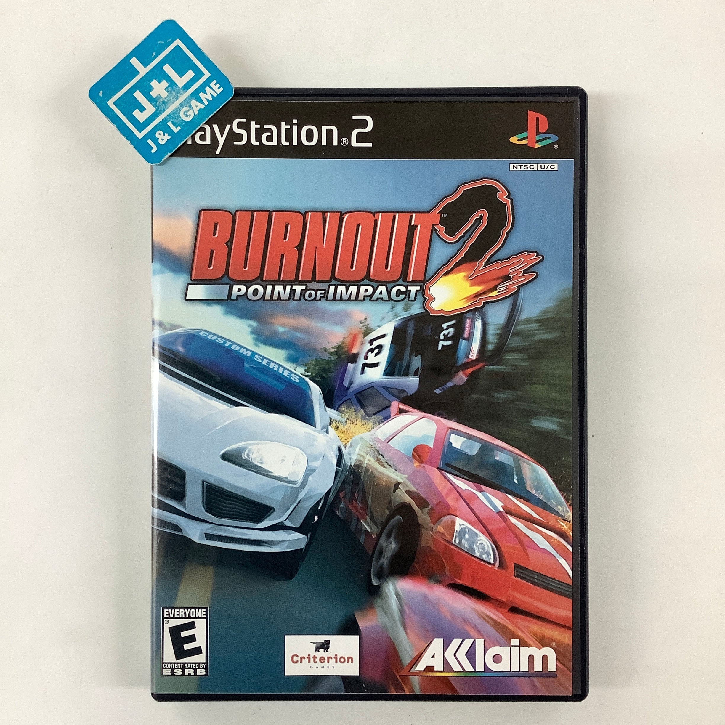 Burnout 2: Point of Impact - (PS2) PlayStation 2 [Pre-Owned] Video Games Acclaim   