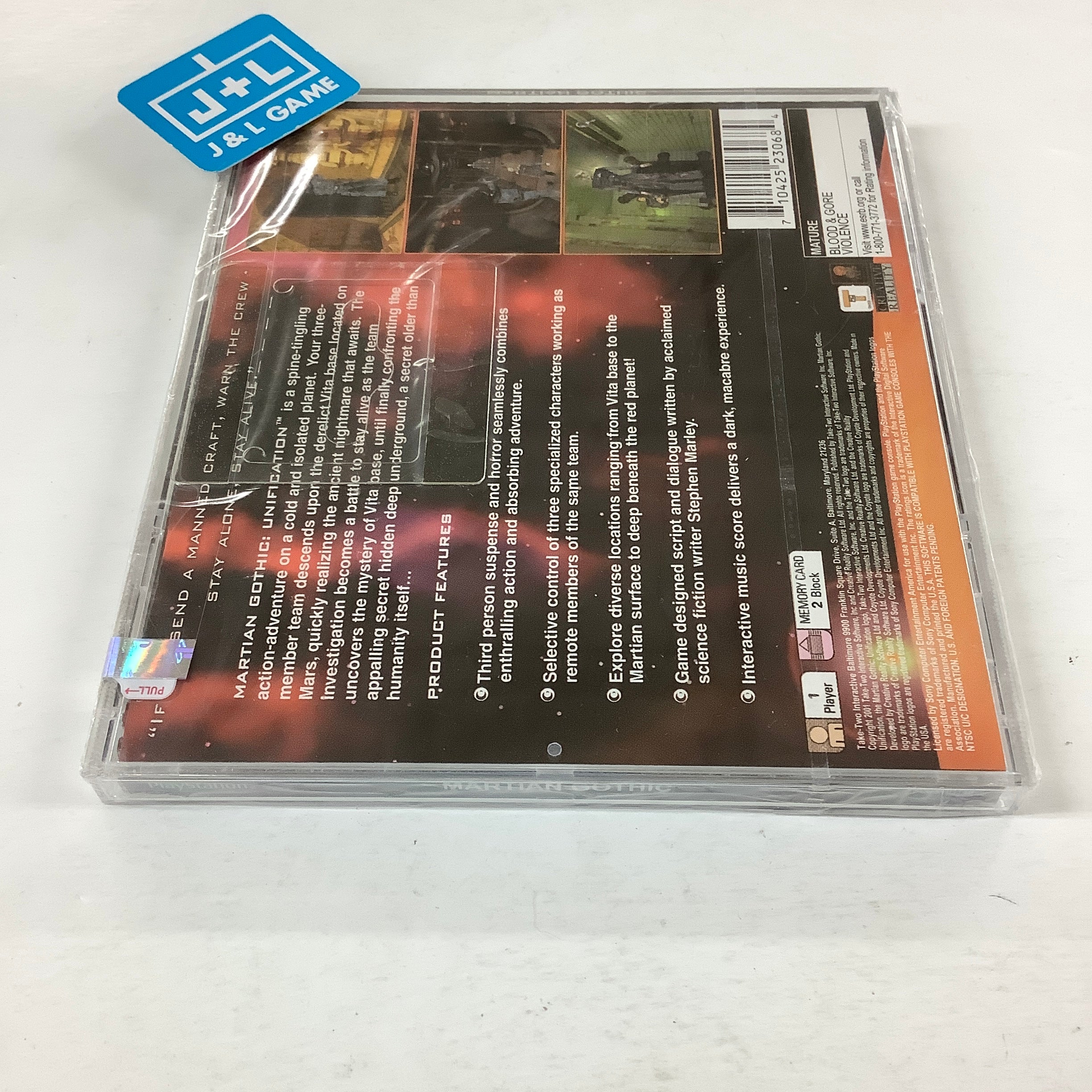 Martian Gothic: Unification - (PS1) PlayStation 1 Video Games Take-Two Interactive   