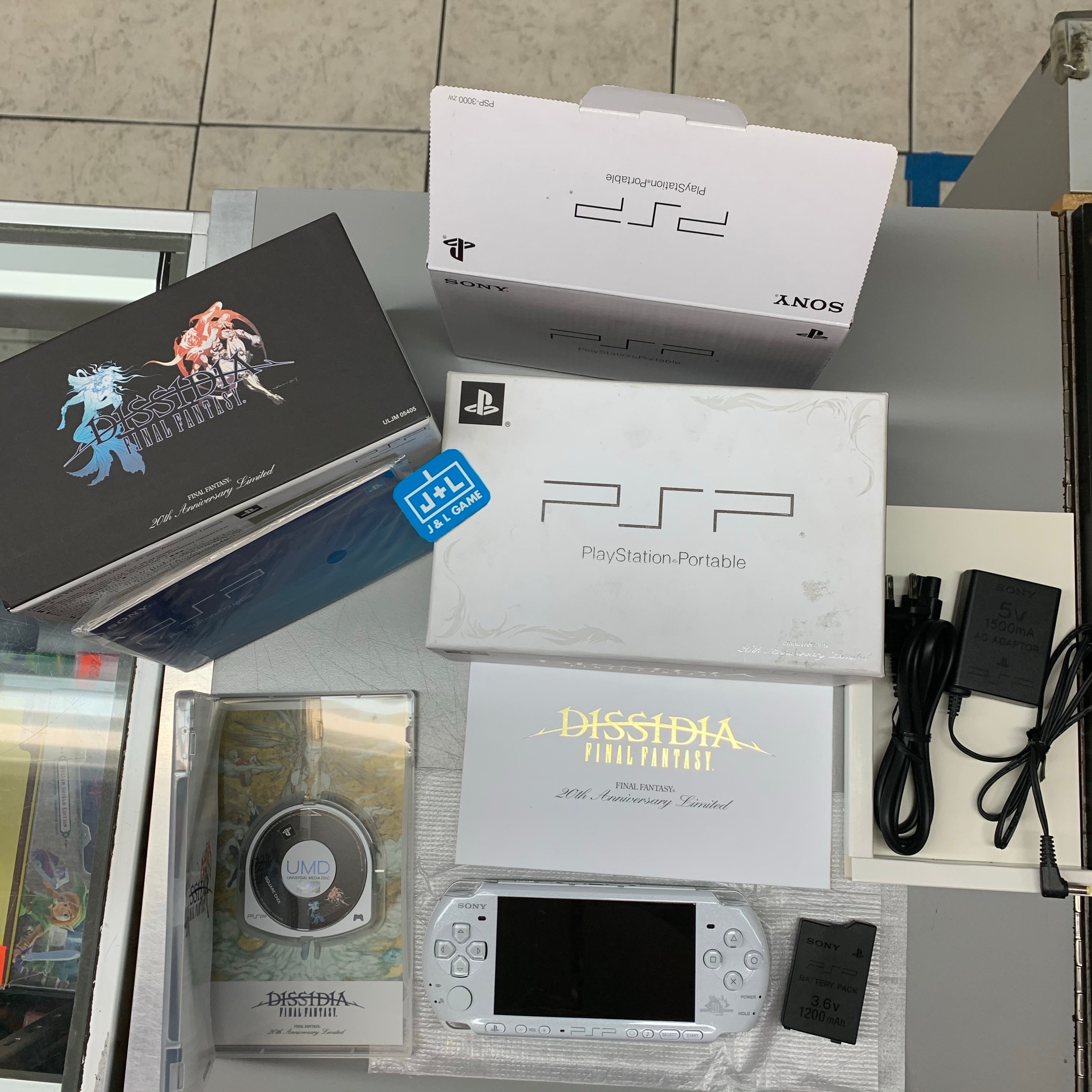 Sony PlayStation Portable 3000 Console (Dissidia Final Fantasy Bundle) - (PSP) PlayStation Portable [Pre-Owned] (Japanese Import) Consoles J&L Game   