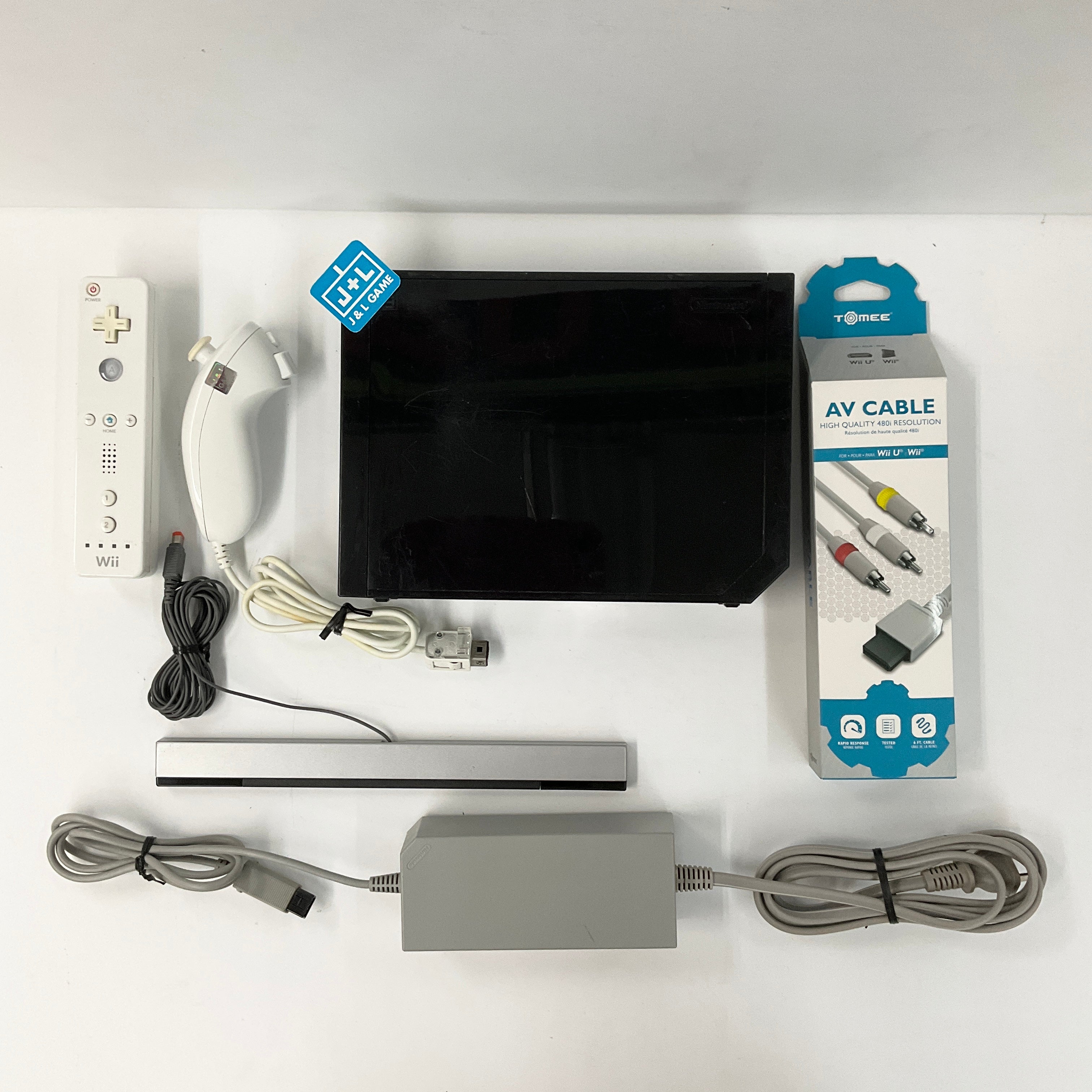 Nintendo Wii Console (Black) - Nintendo Wii [Pre-Owned] Consoles Nintendo   