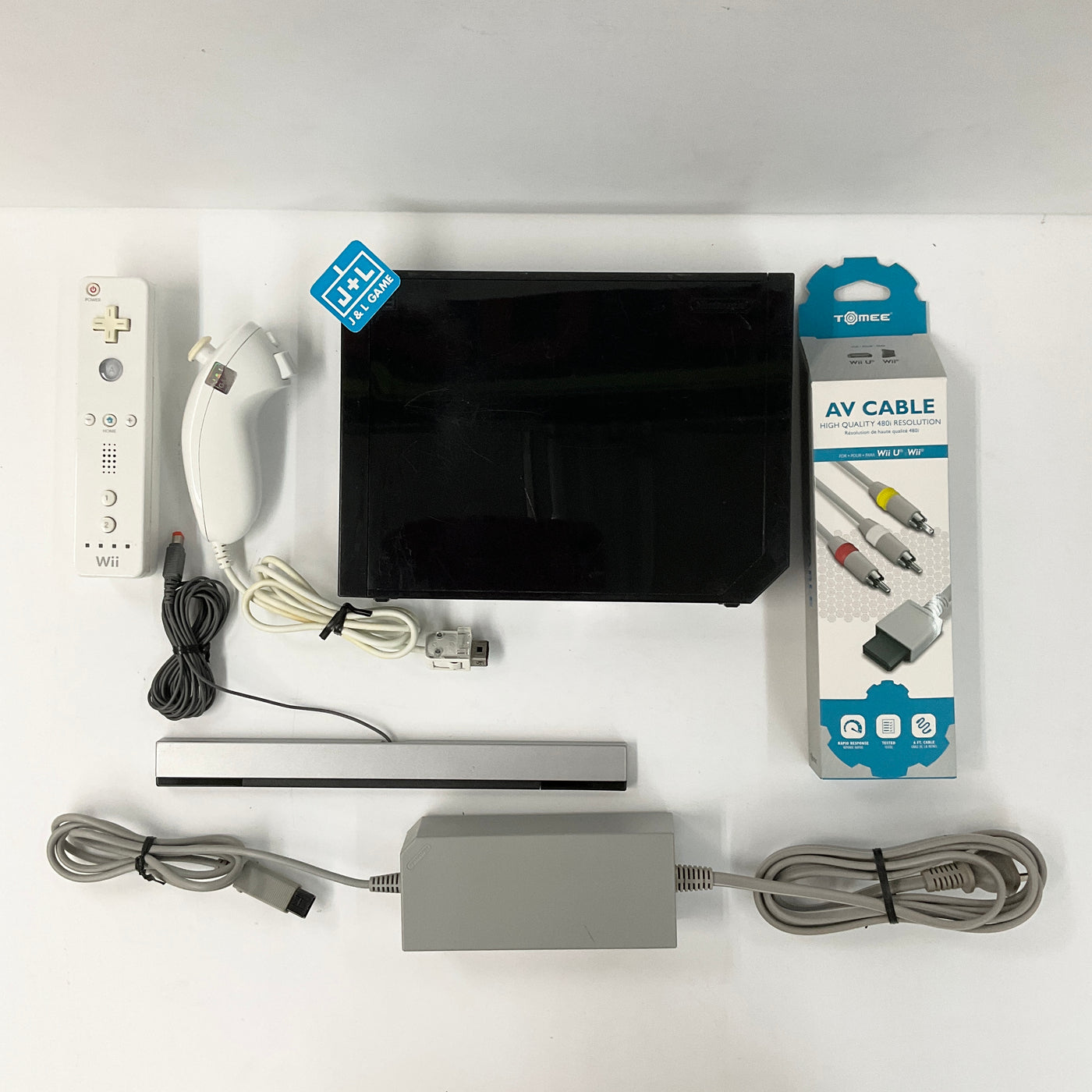 Nintendo Wii Console (Black) - Nintendo Wii [Pre-Owned]