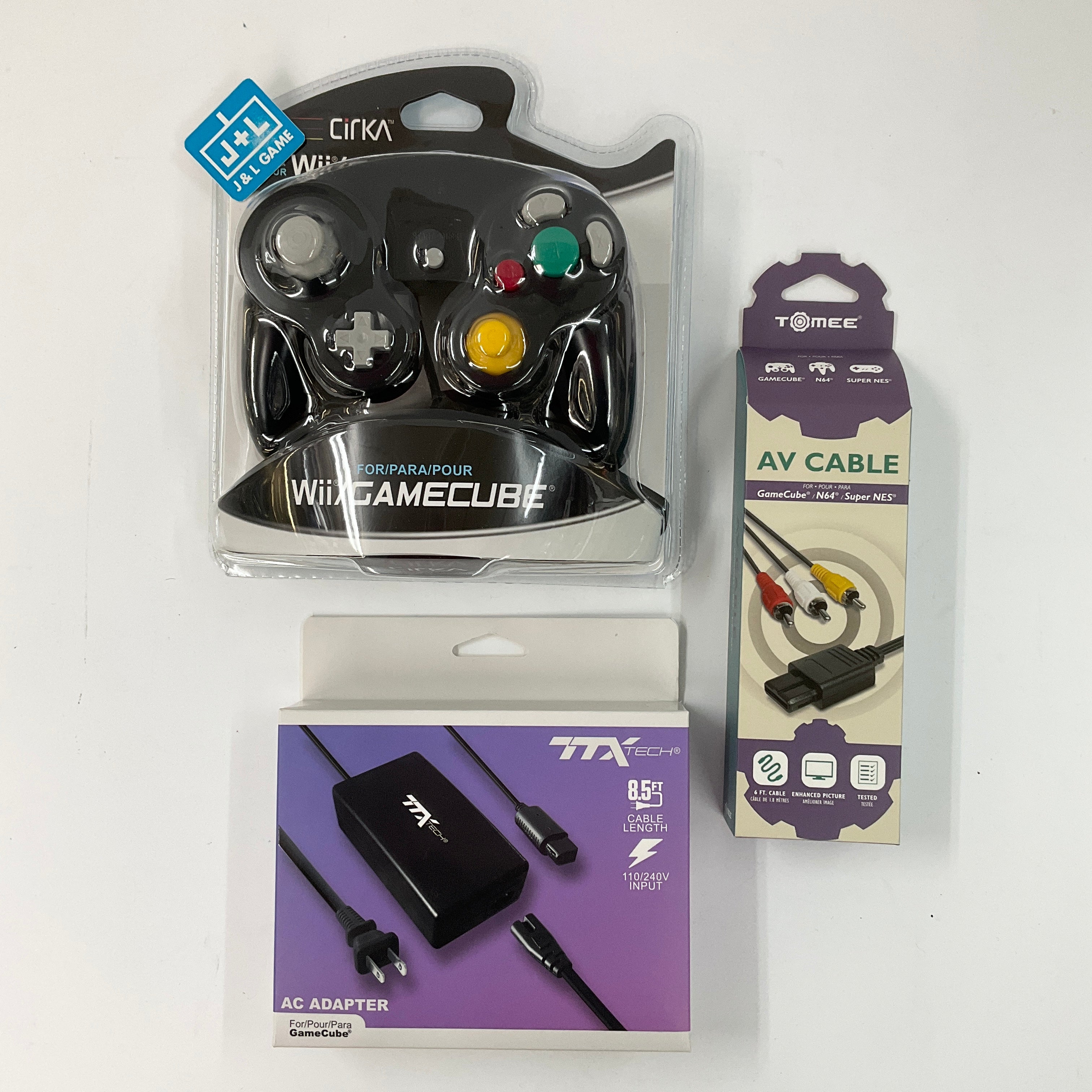 Nintendo Gamecube Console (Jet Black) - (GC) GameCube [Pre-Owned] Consoles Nintendo   