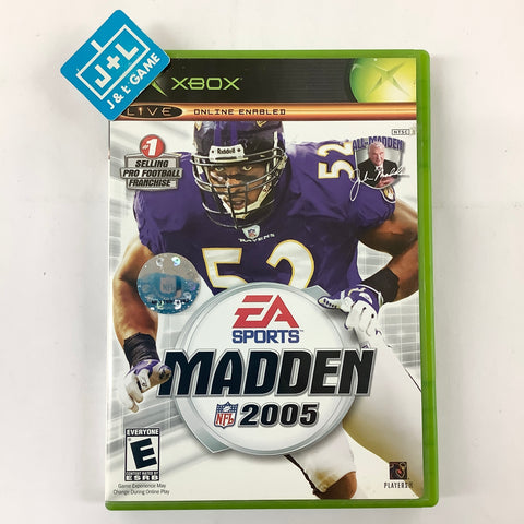 Madden NFL 2005 - (XB) Xbox [Pre-Owned] Video Games EA Sports   