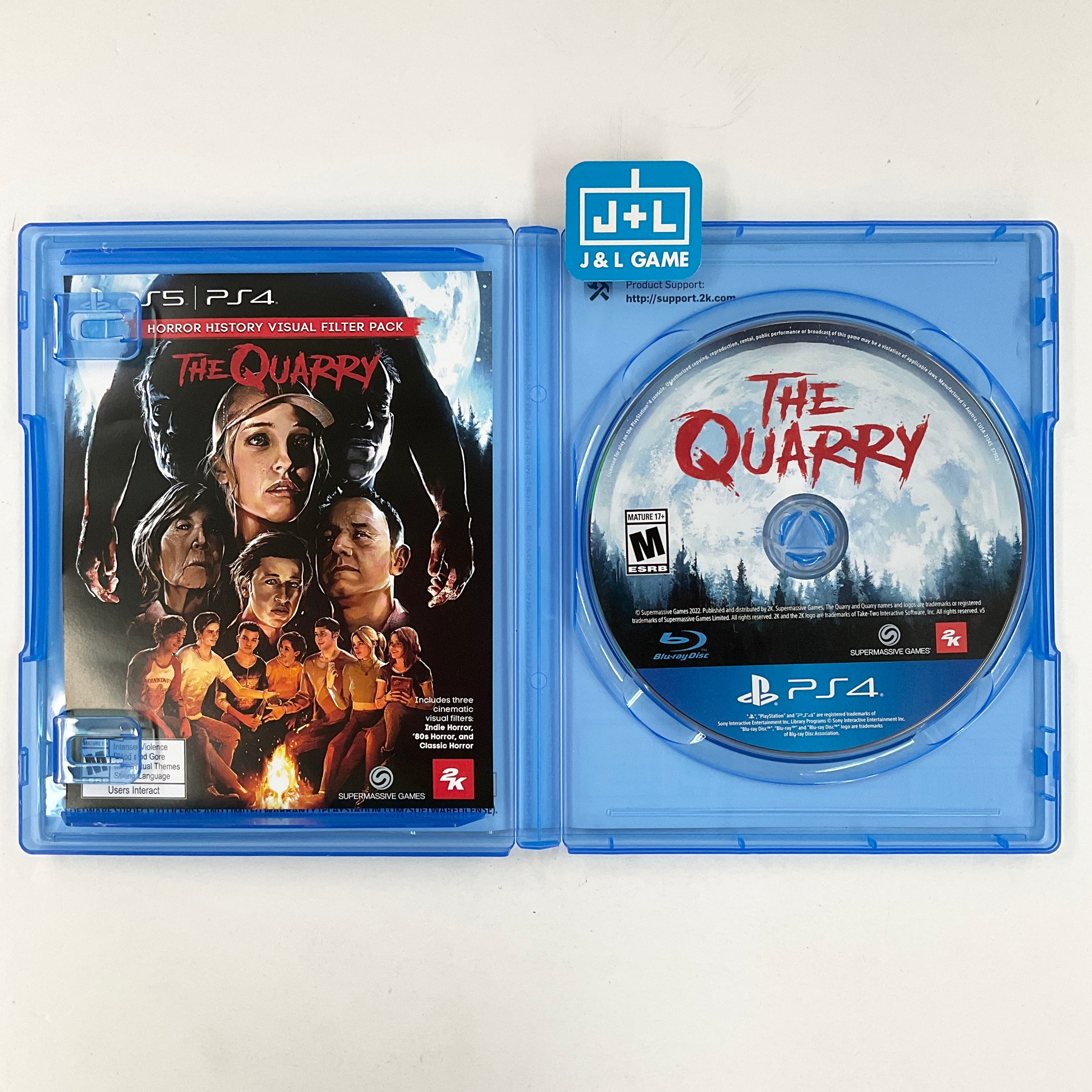 The Quarry - (PS4) PlayStation 4 [UNBOXING] Video Games 2K   
