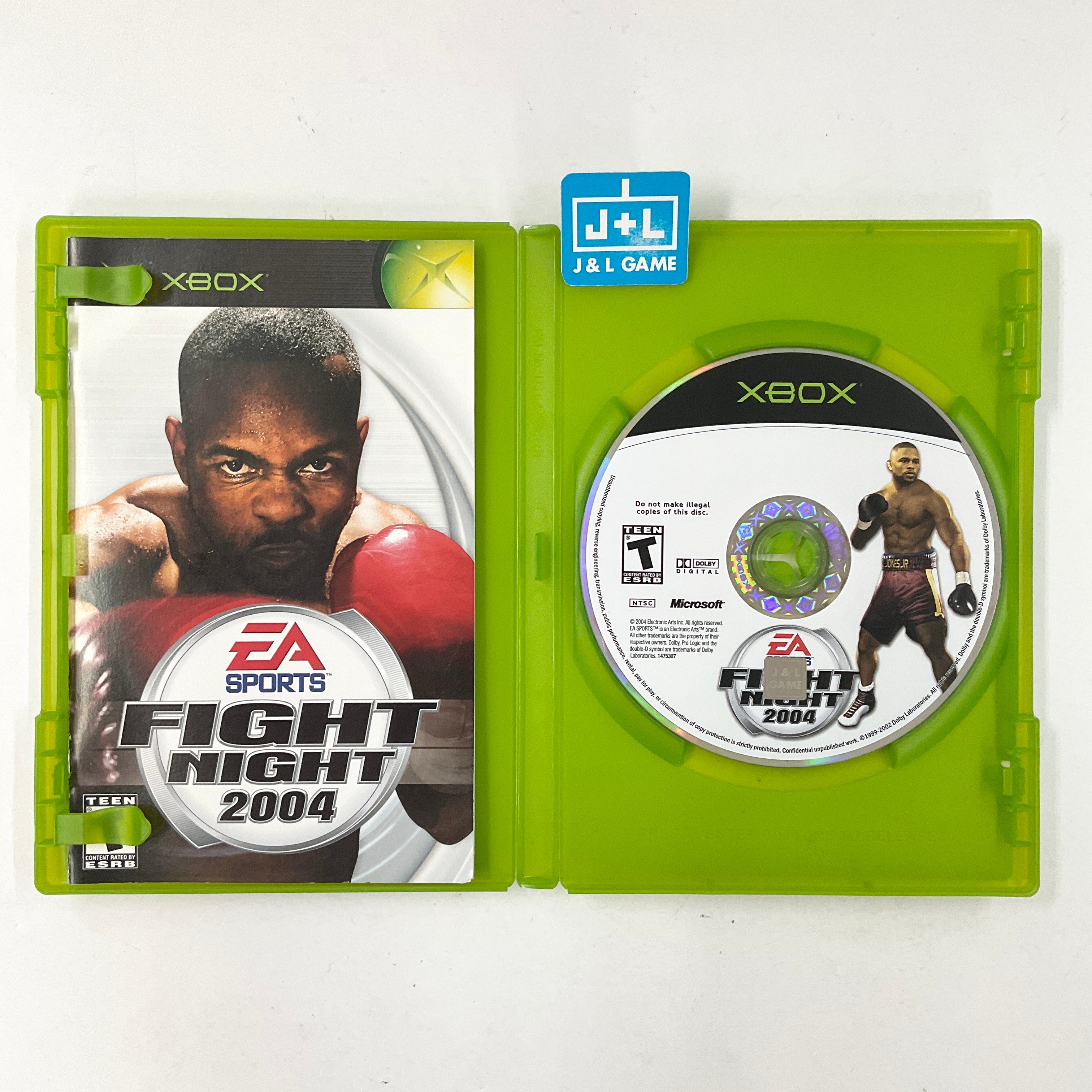 Fight Night 2004 - (XB) Xbox [Pre-Owned] Video Games EA Sports   