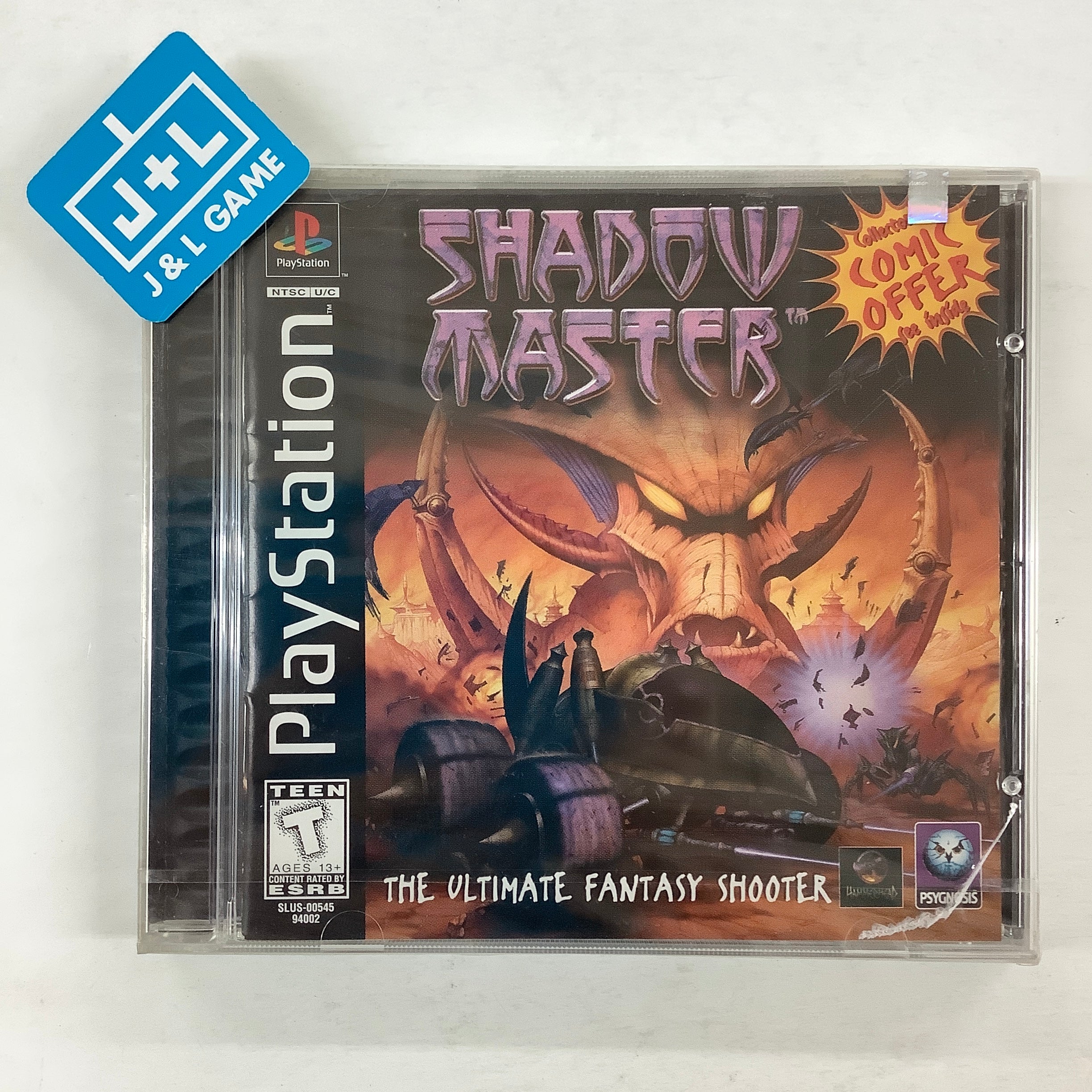 Shadow Master - (PS1) PlayStation 1 Video Games Psygnosis   