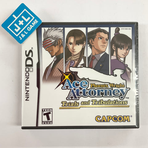 Phoenix Wright: Ace Attorney - Trials and Tribulations - (NDS) Nintendo DS Video Games Capcom   