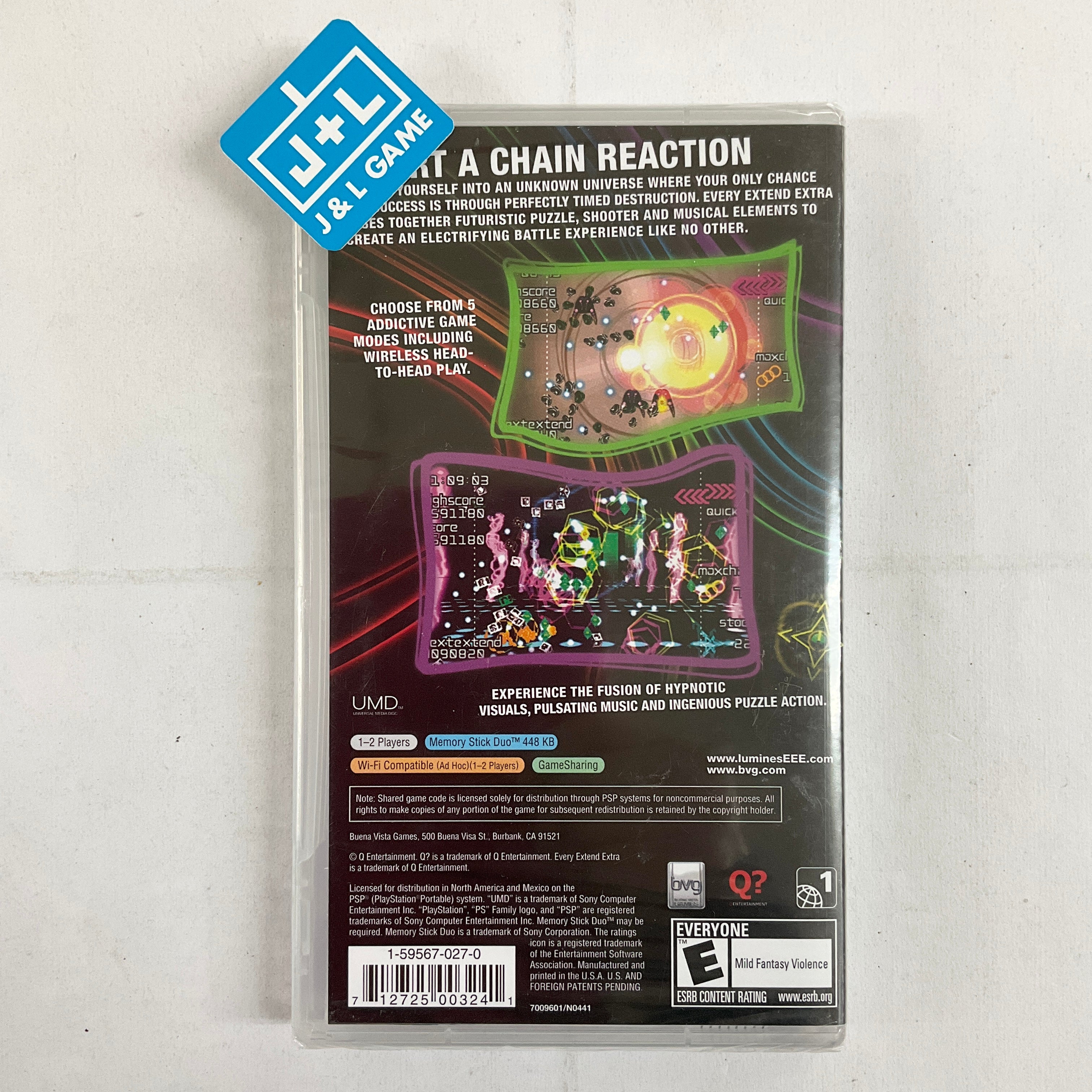 Every Extend Extra - Sony PSP | J&L Game