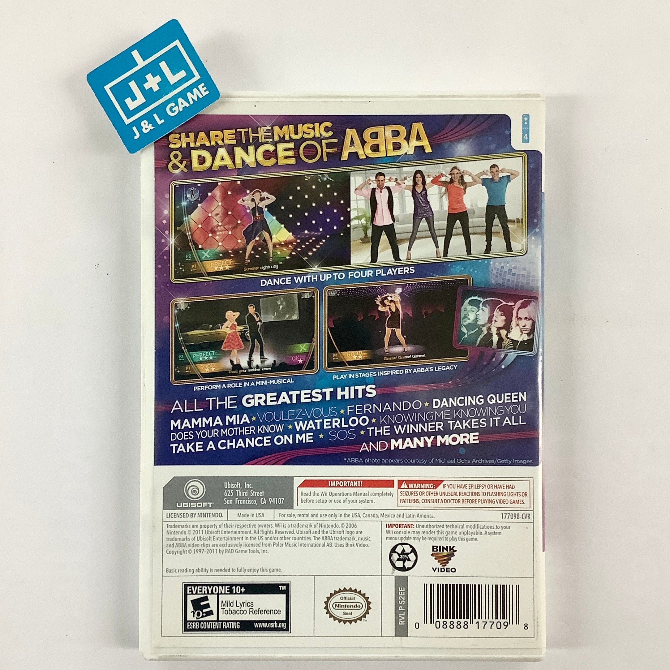 ABBA You Can Dance - Nintendo Wii [Pre-Owned] Video Games Ubisoft   