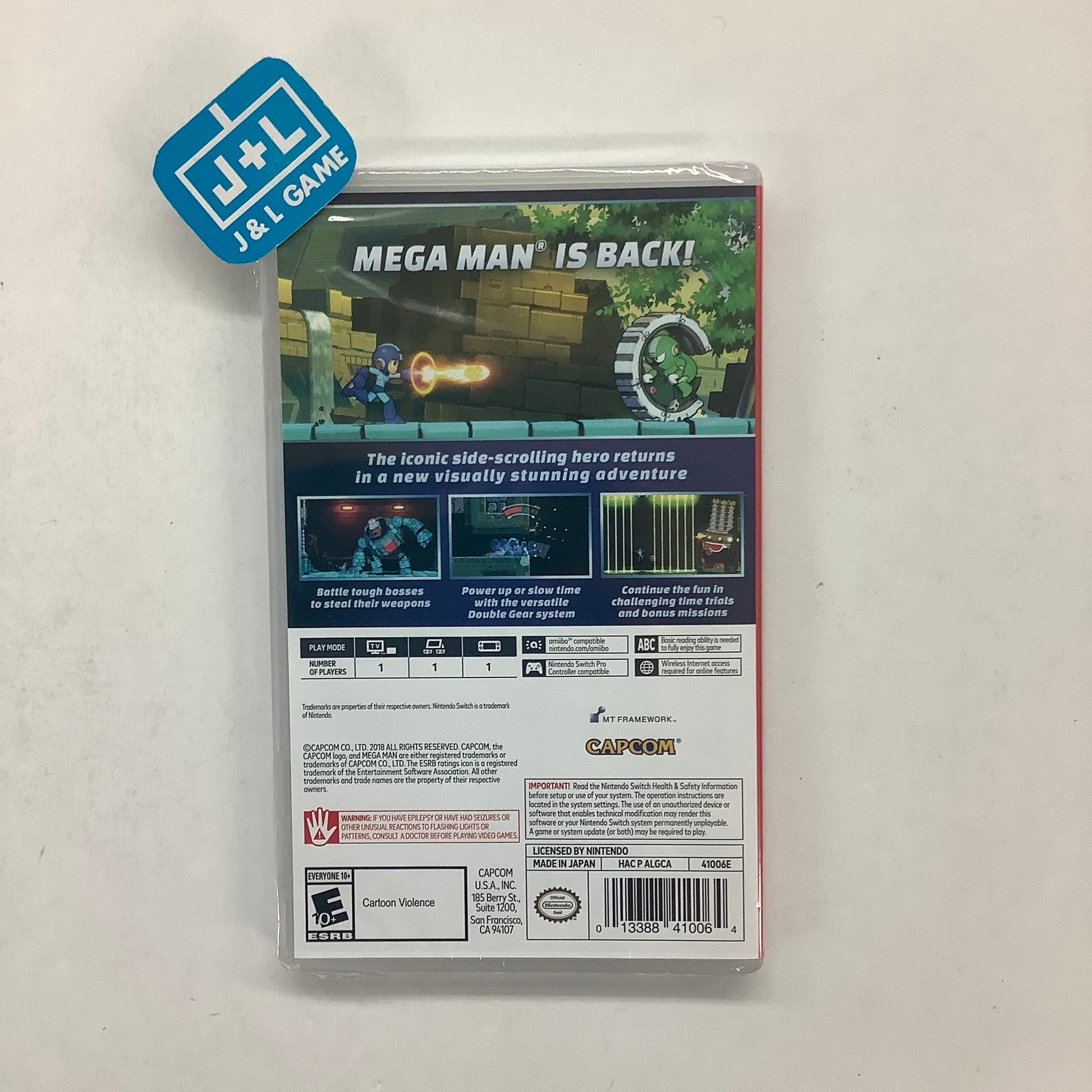 Mega Man 11 - (NSW) Nintendo Switch Video Games Capcom   