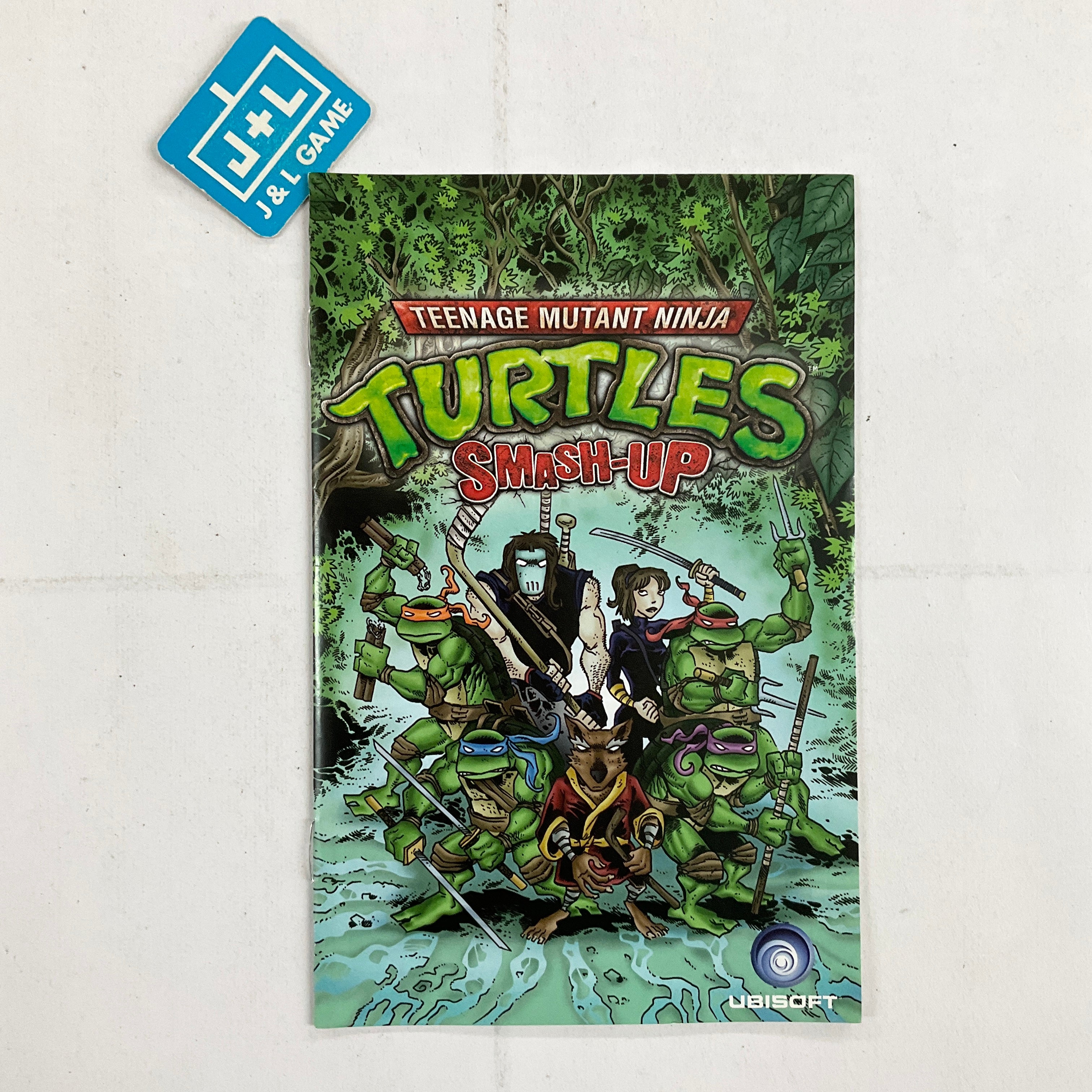 Teenage Mutant Ninja Turtles: Smash-Up (w/ Comic) - (PS2) PlayStation 2 [Pre-Owned] Video Games Ubisoft   