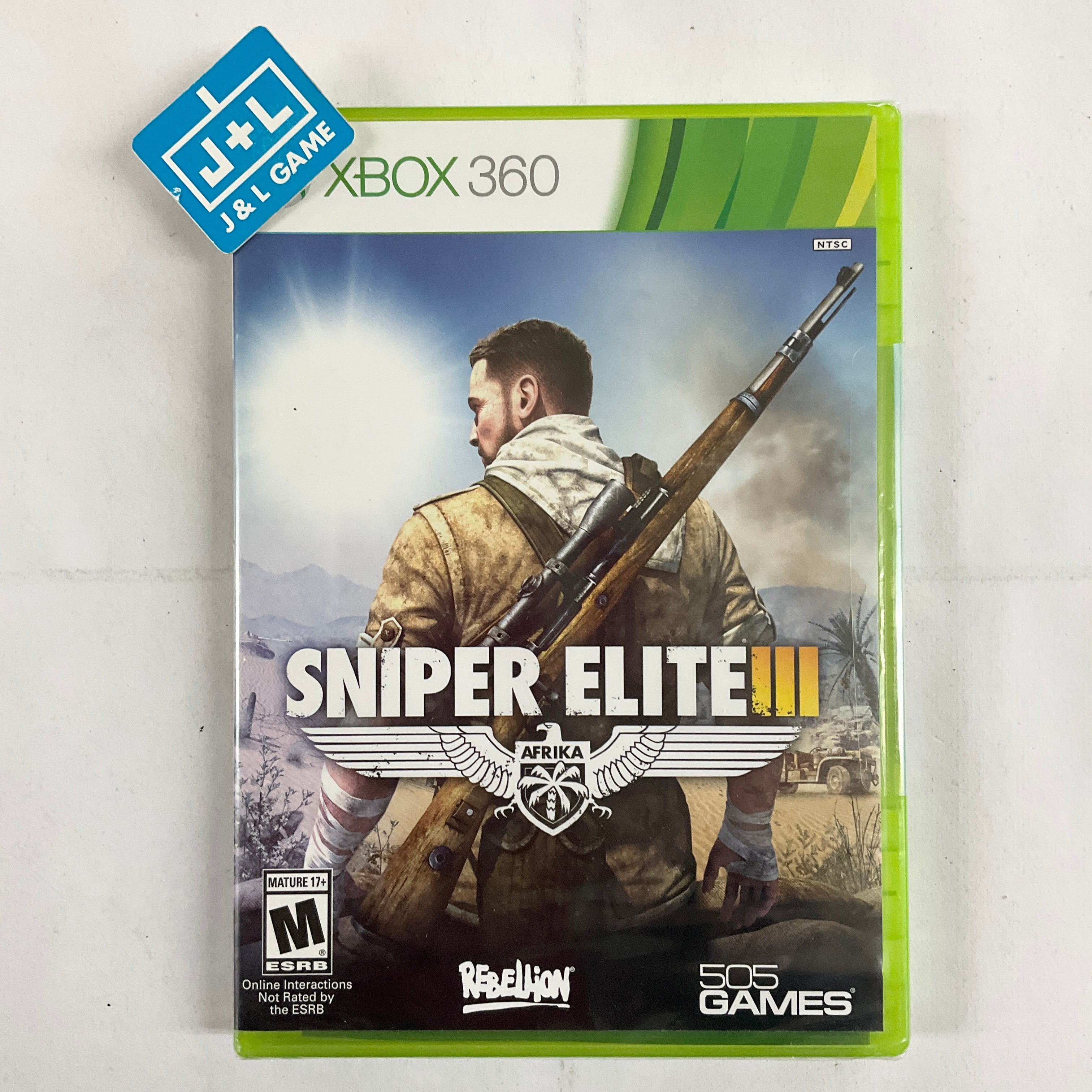 Sniper Elite III - Xbox 360 Video Games 505 Games   