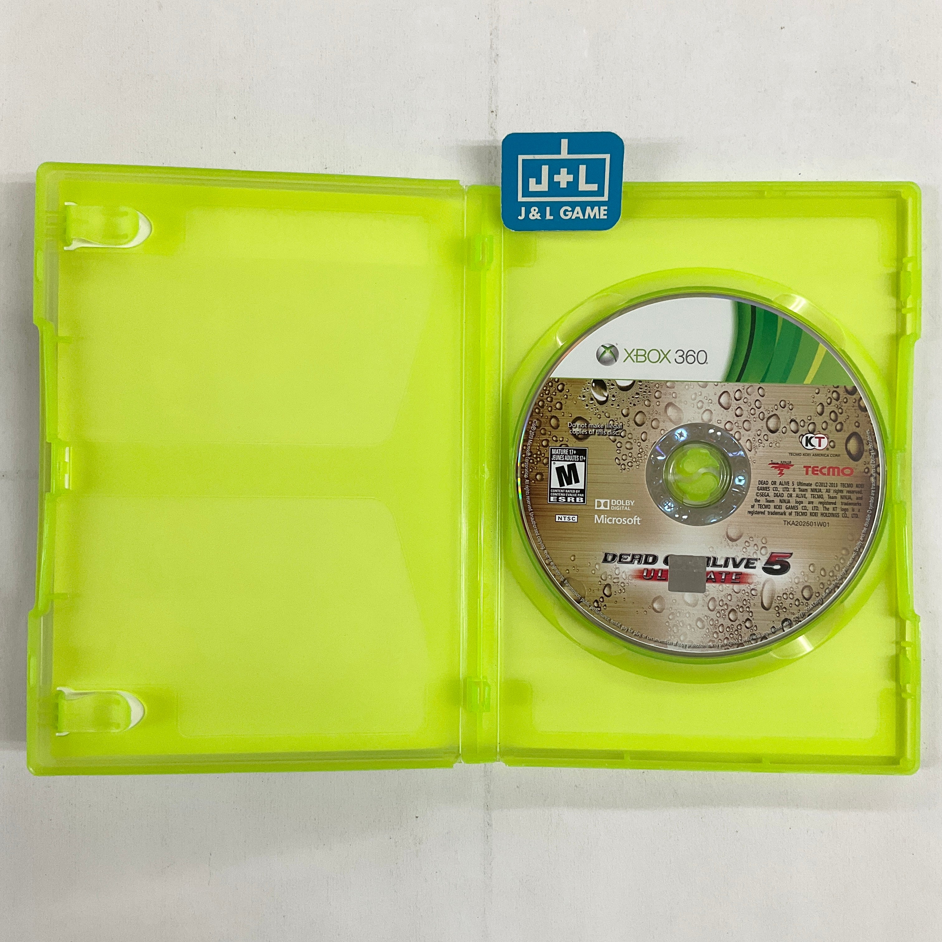 Dead or Alive 5 Ultimate - Xbox 360 [Pre-Owned] Video Games Tecmo Koei Games   