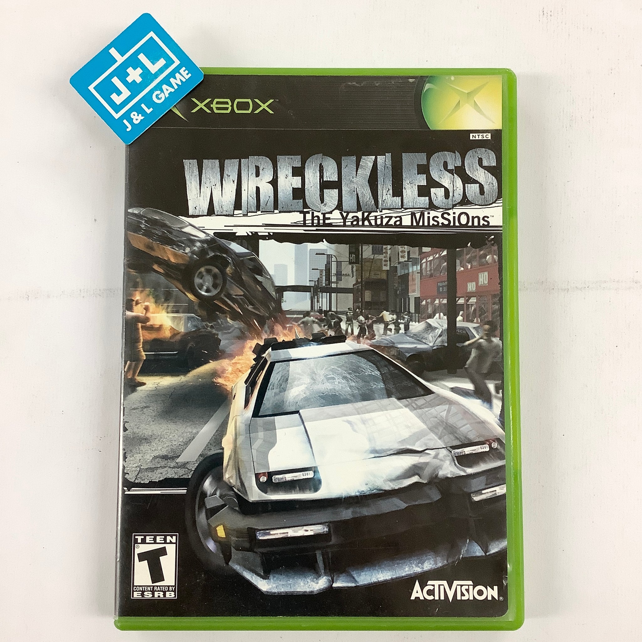 Wreckless: The Yakuza Missions - (XB) Xbox [Pre-Owned] Video Games Activision   