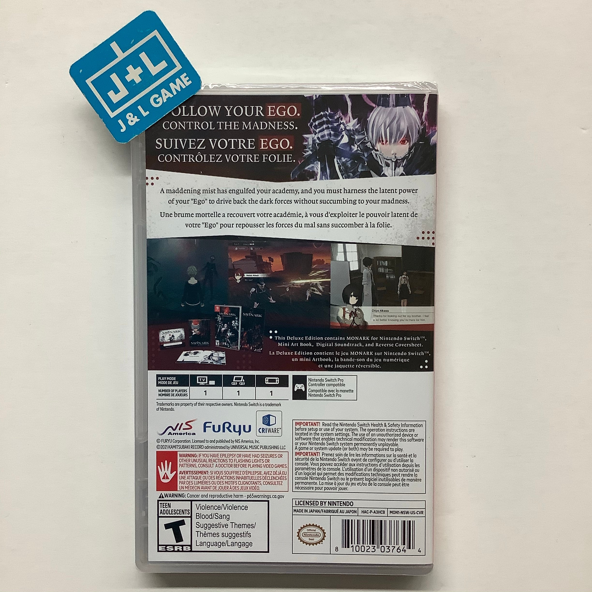Monark: Deluxe Edition - (NSW) Nintendo Switch Video Games NIS America   