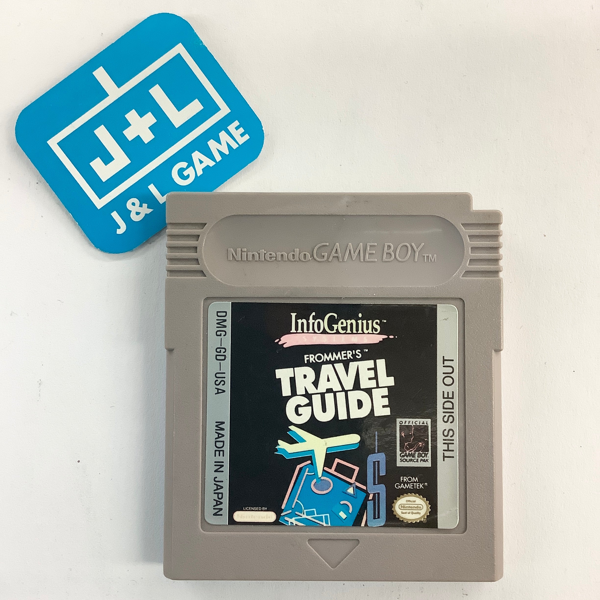 InfoGenius Productivity Pak: Frommer's Travel Guide - (GB) Game Boy [Pre-Owned] Video Games GameTek   