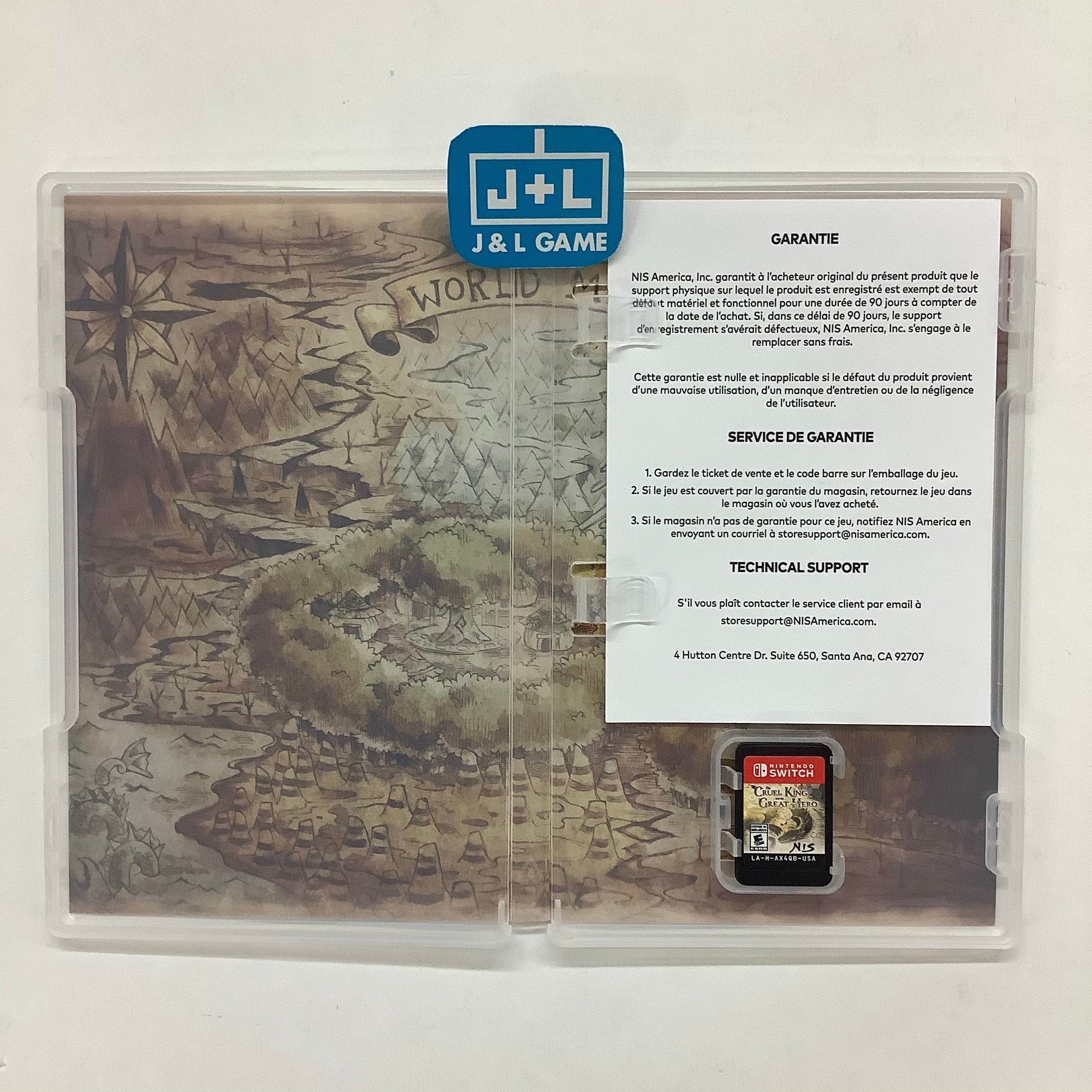The Cruel King and the Great Hero: Storybook Edition - (NSW) Nintendo Switch [UNBOXING] Video Games NIS America   