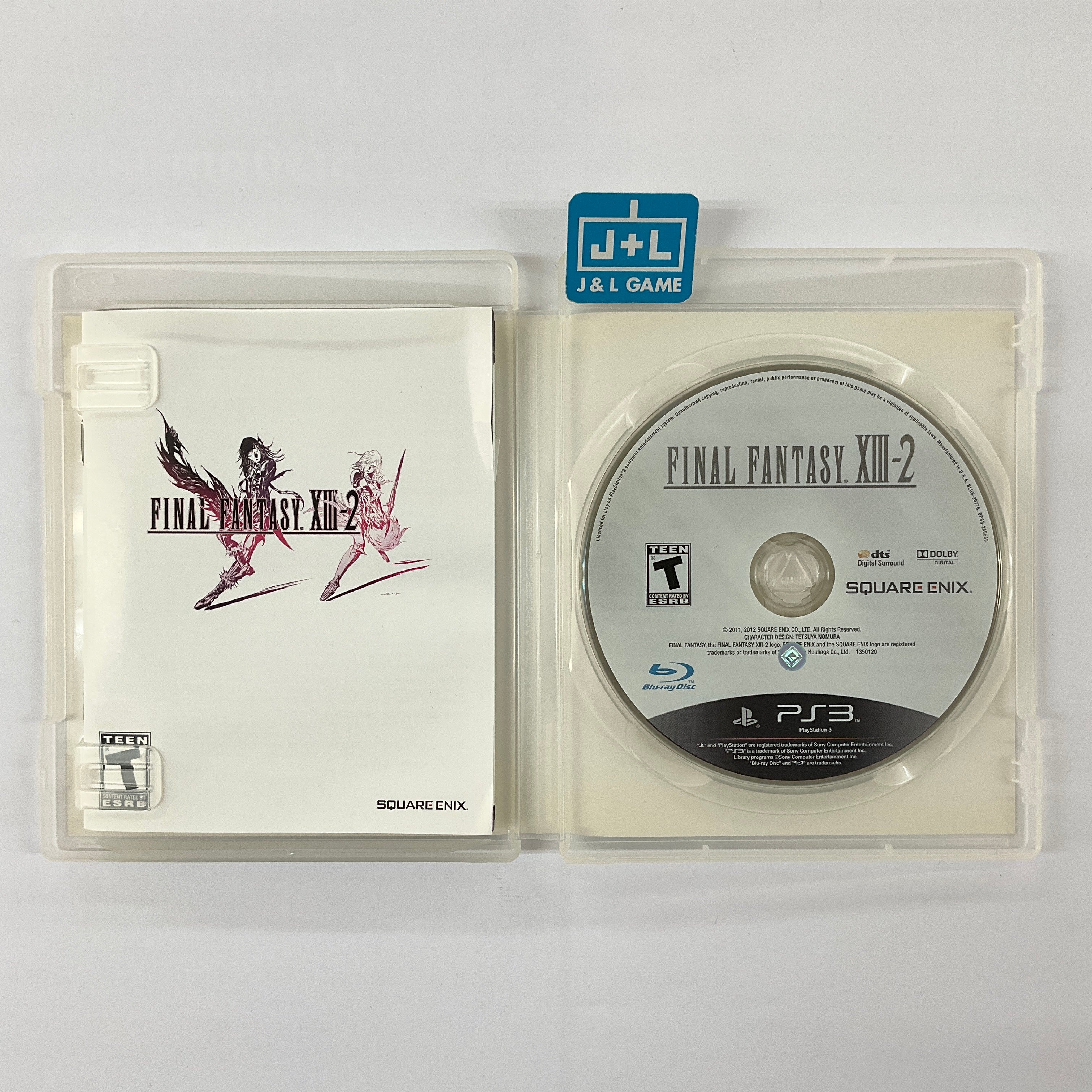 Final Fantasy XIII-2 - (PS3) PlayStation 3 [Pre-Owned] Video Games Square Enix   