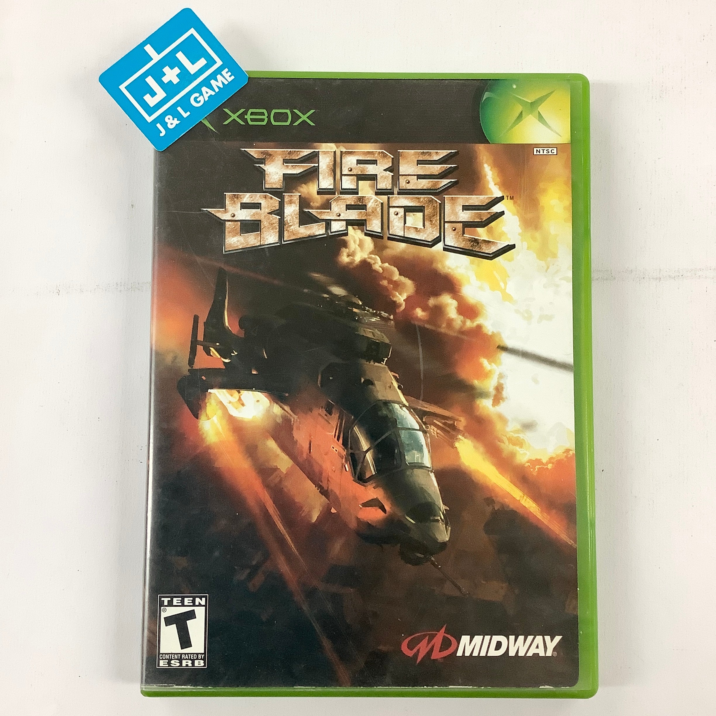 Fire Blade - (XB) Xbox [Pre-Owned] Video Games Midway   