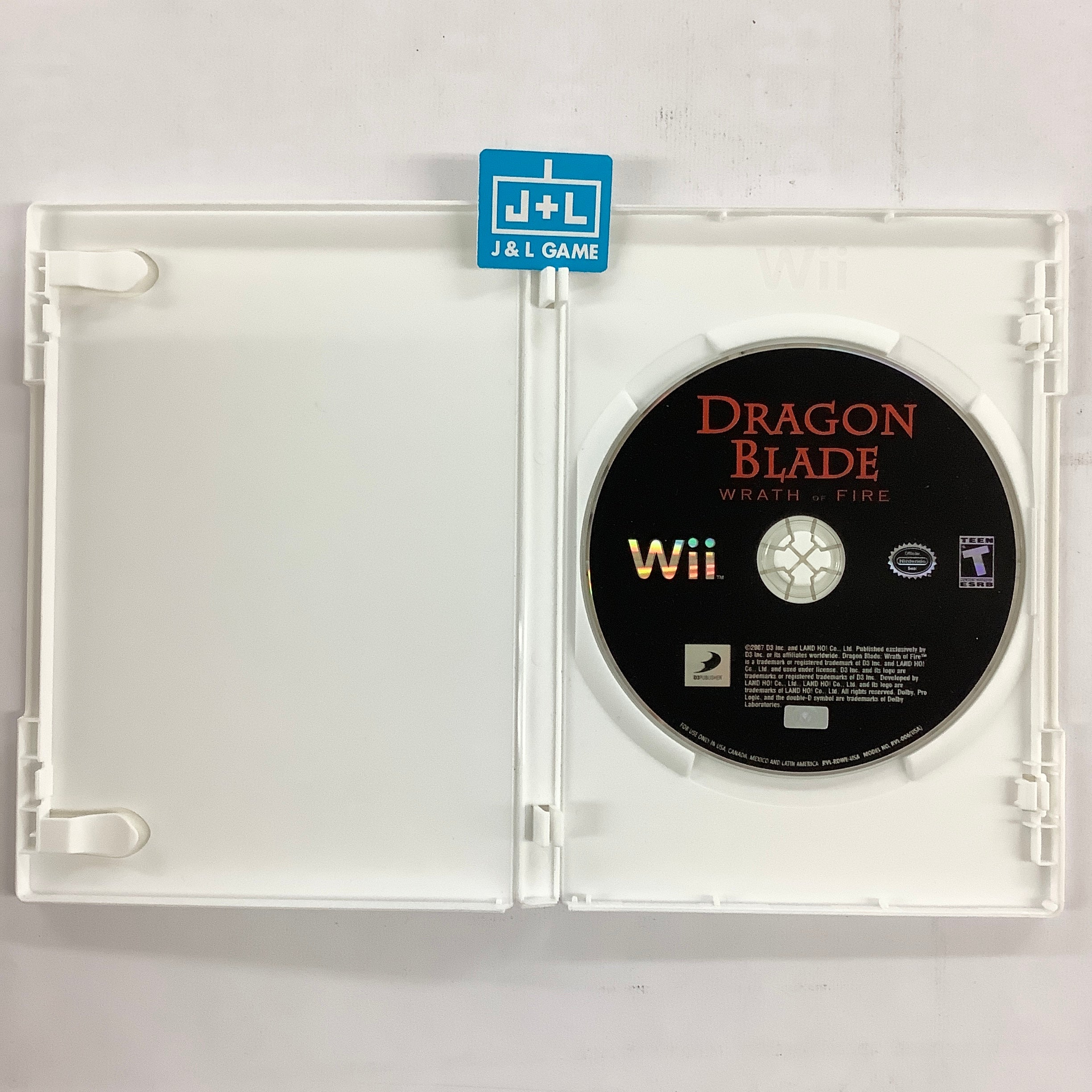 Dragon Blade: Wrath Of Fire - Nintendo Wii [Pre-Owned] Video Games D3 Publisher   