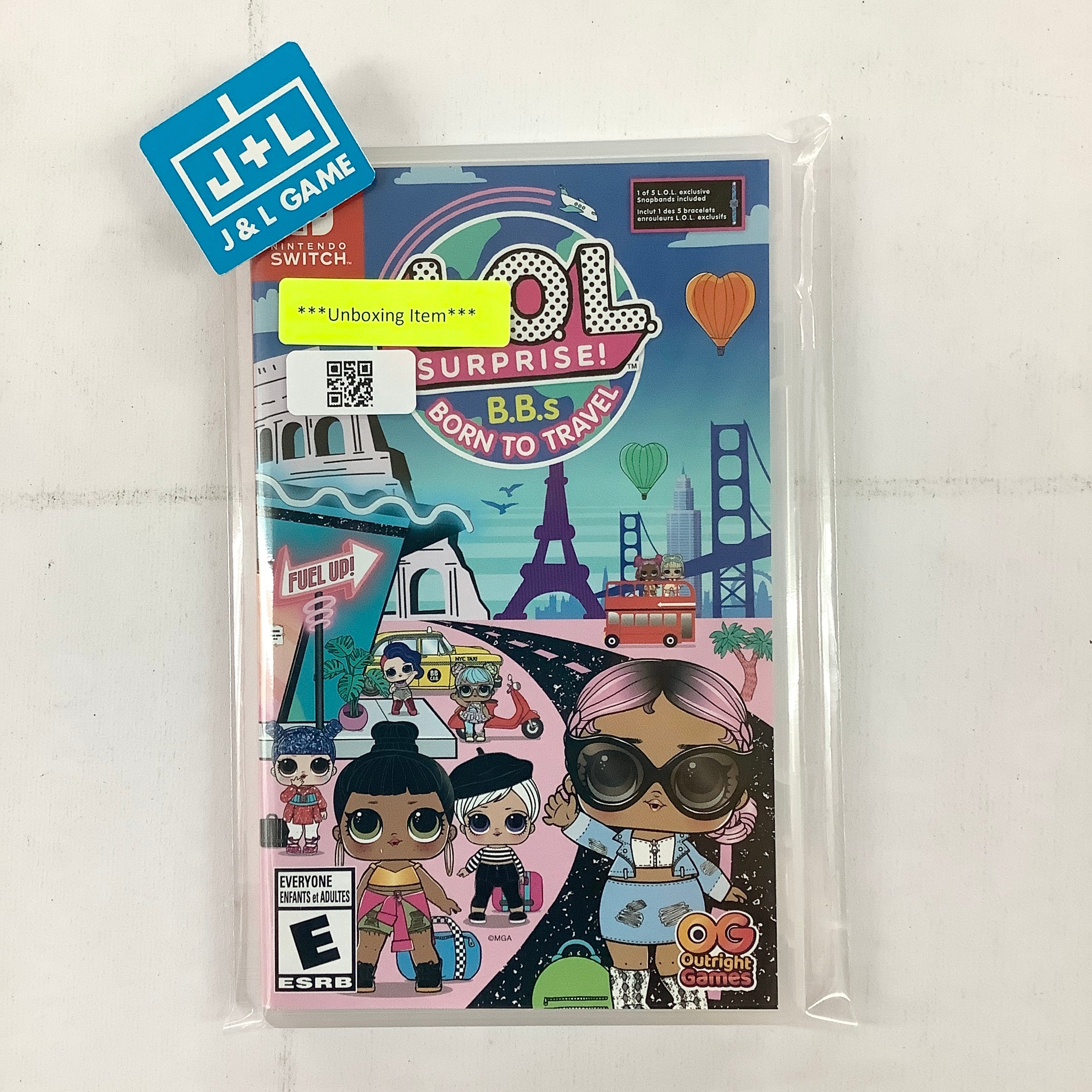 L.O.L. Surprise! B.B.s Born to Travel - (NSW) Nintendo Switch [UNBOXING] Video Games Outright Games   